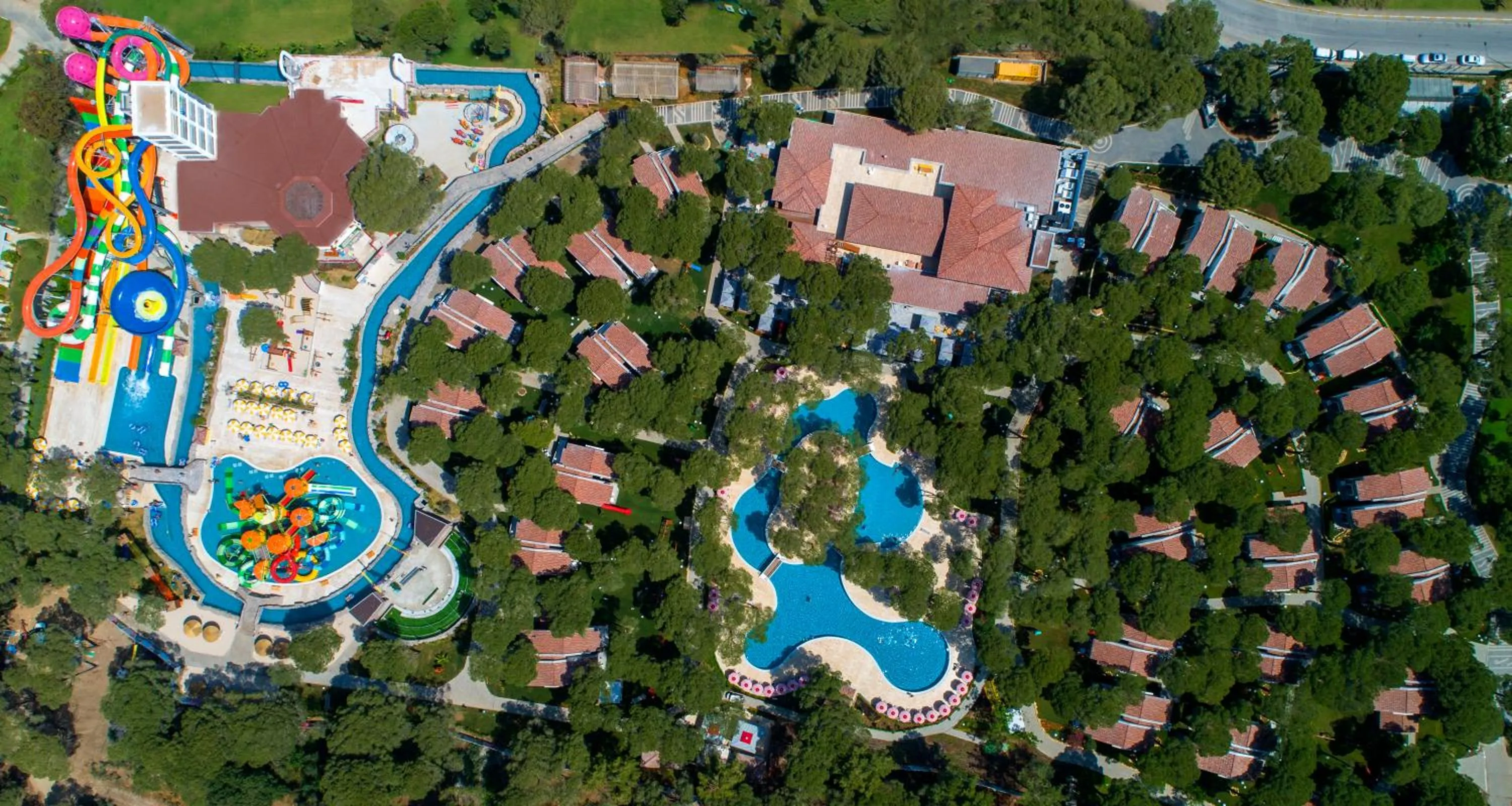 Bird's eye view in Selectum Luxury Resort Belek