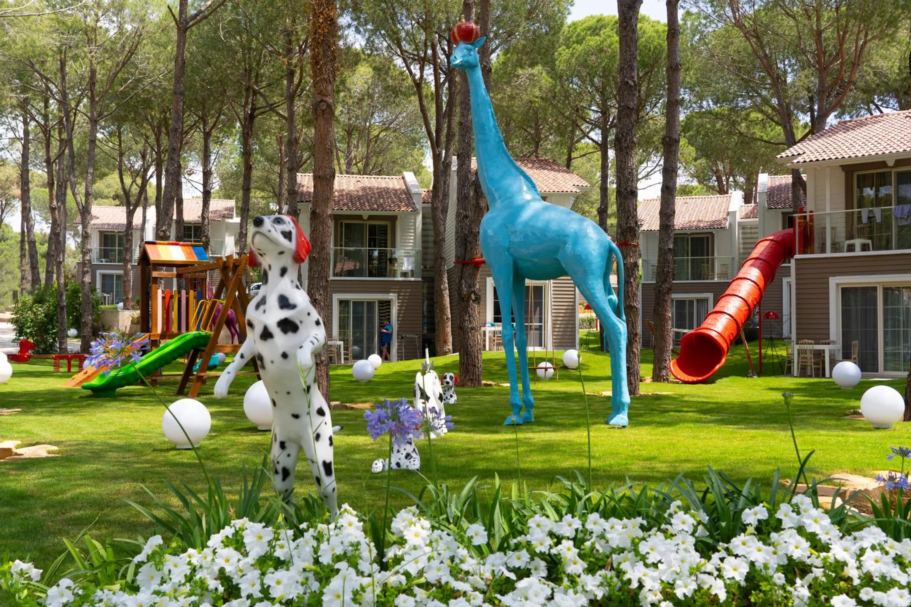 Children play ground in Selectum Luxury Resort Belek