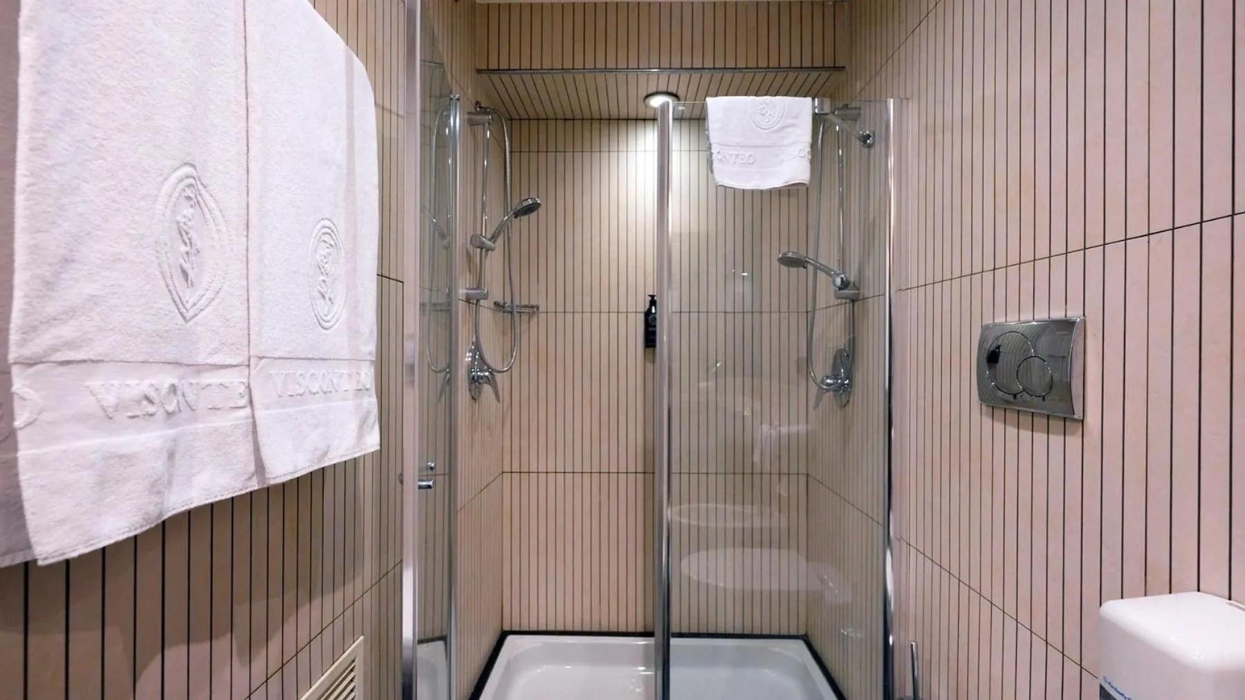 Shower in Hotel Motel Visconteo