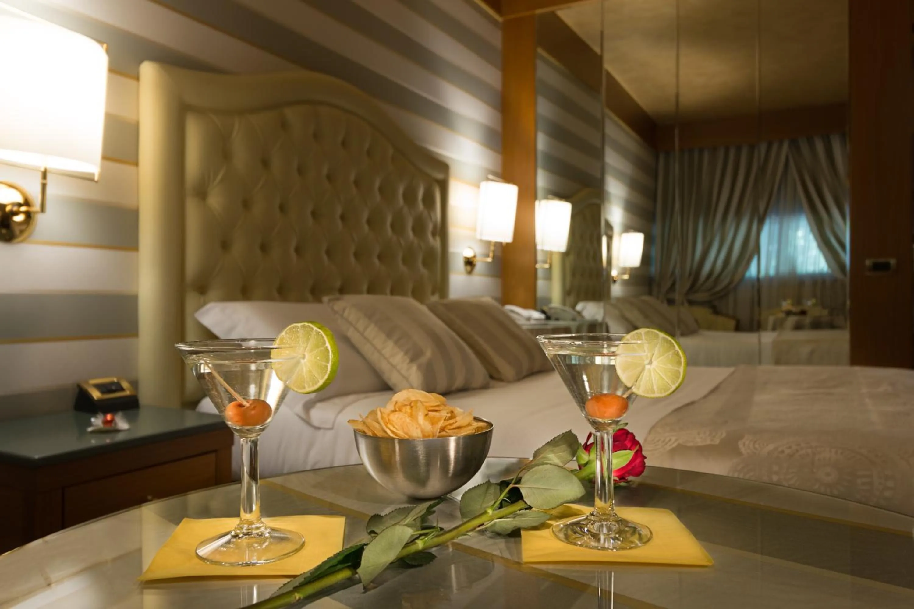 Food and drinks in Hotel Motel Visconteo