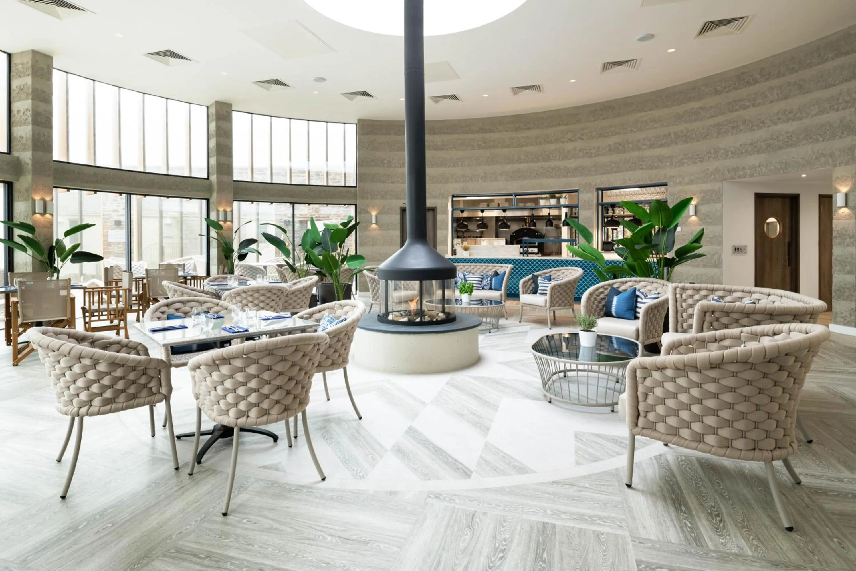 Restaurant/places to eat in The Headland Hotel and Spa