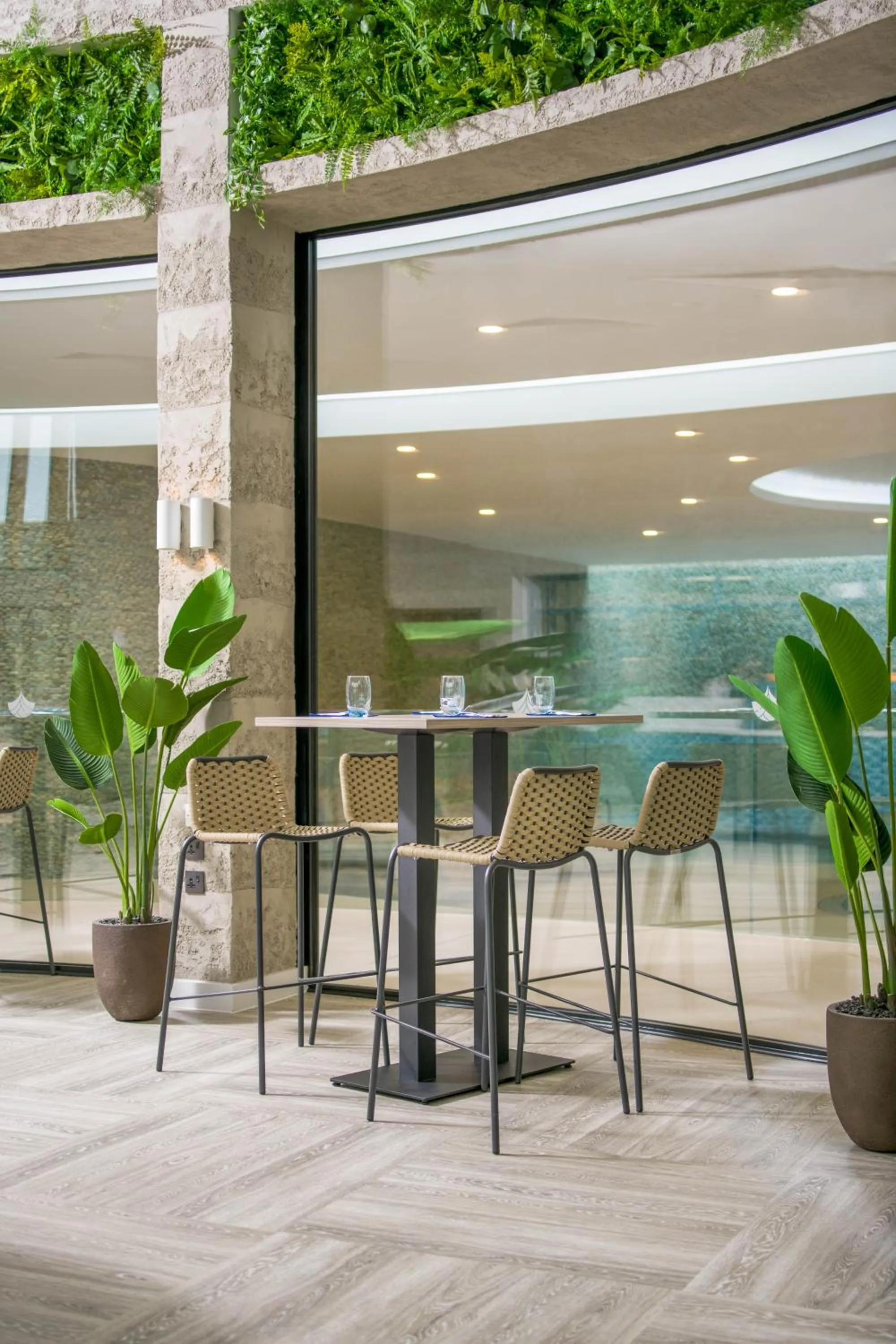 Restaurant/places to eat in The Headland Hotel and Spa