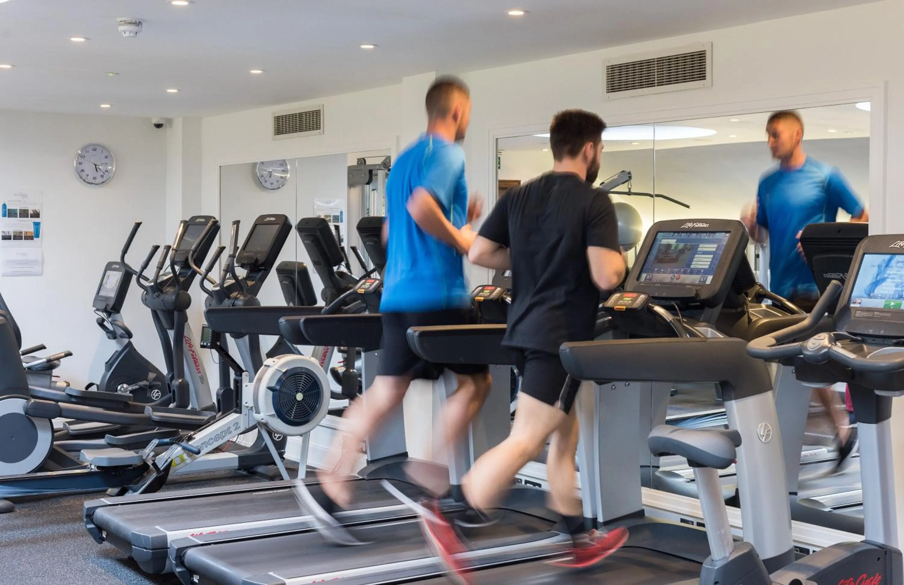 Fitness centre/facilities in The Headland Hotel and Spa