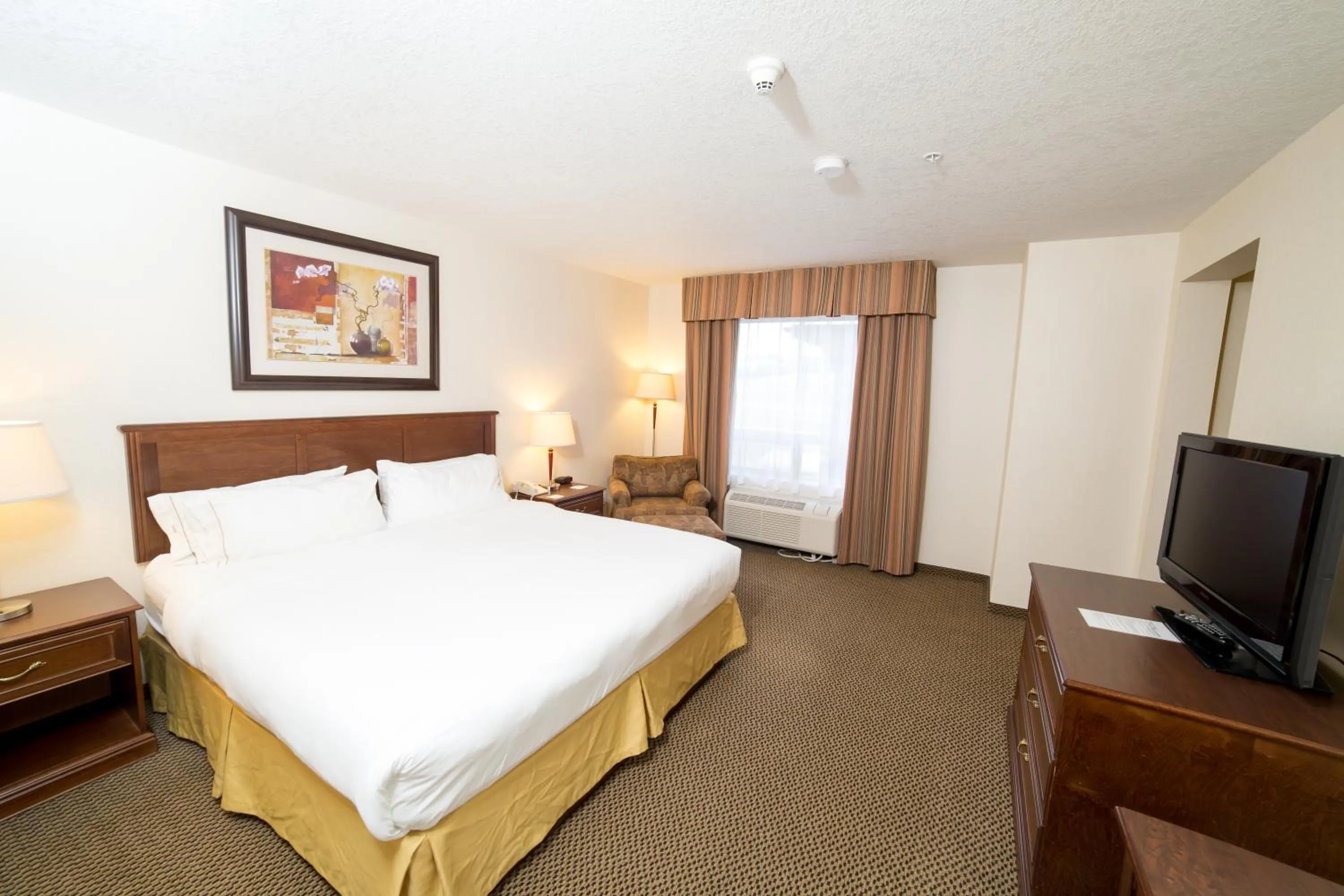 Bedroom, Bed in Holiday Inn Express & Suites Drayton Valley by IHG