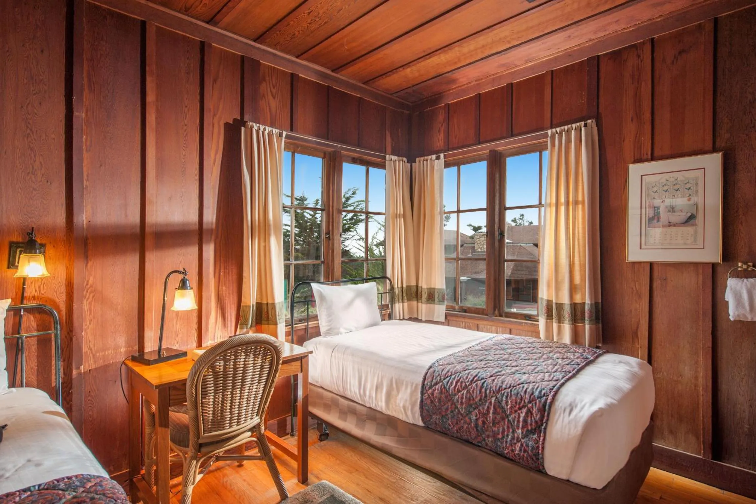 Bedroom, Bed in Asilomar Conference Grounds