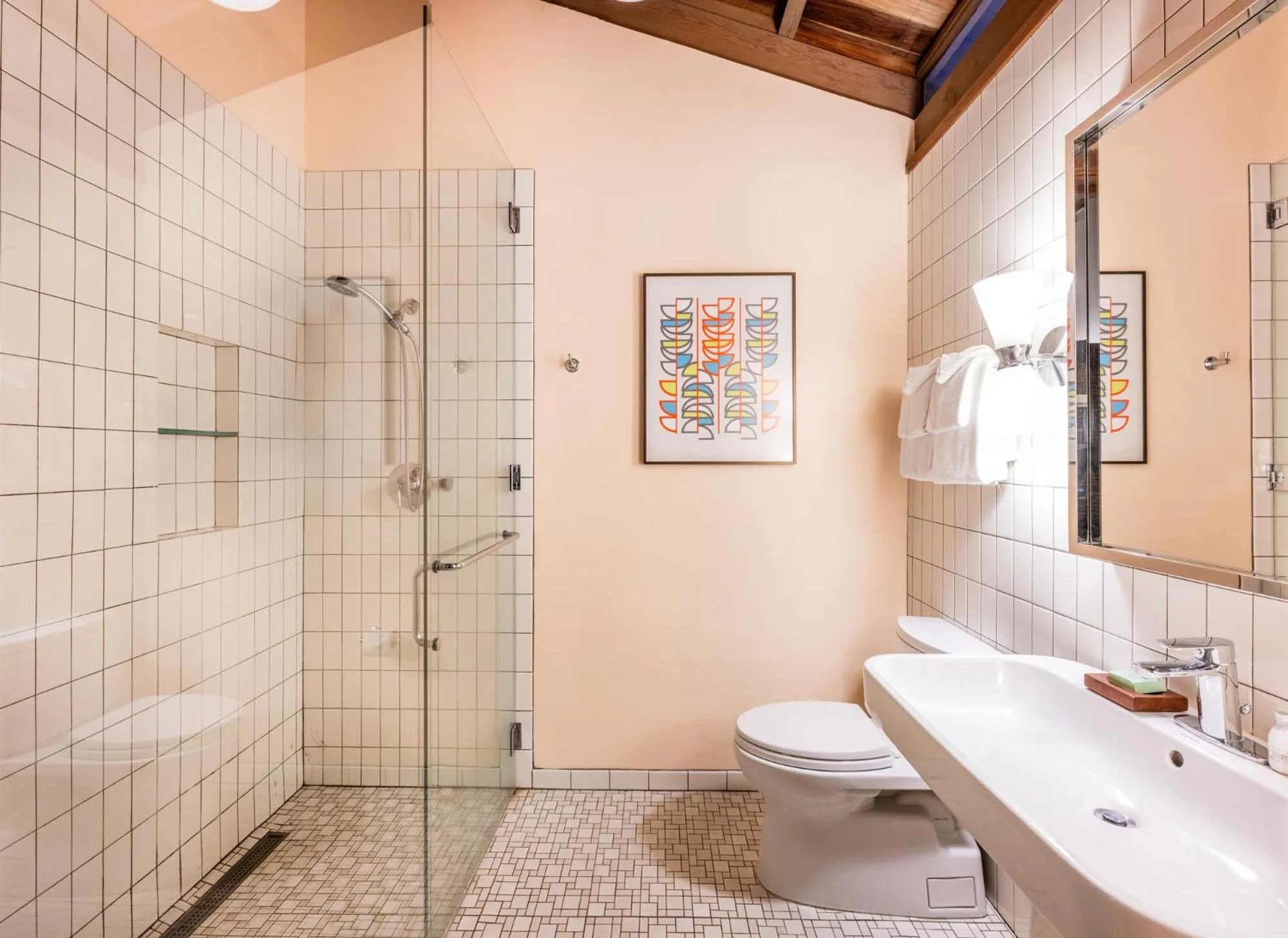 Bathroom in Asilomar Conference Grounds