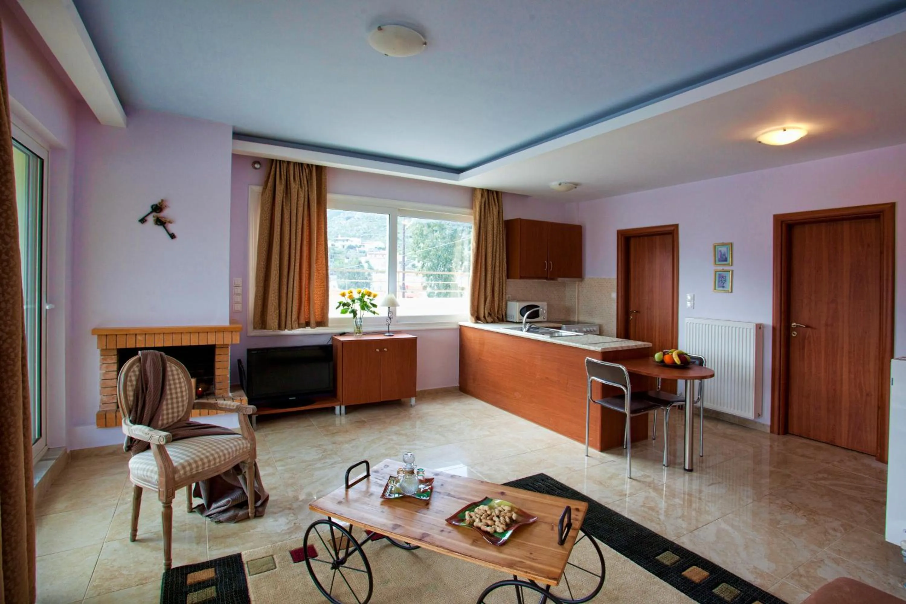 Living room in Villa Frati Gorge