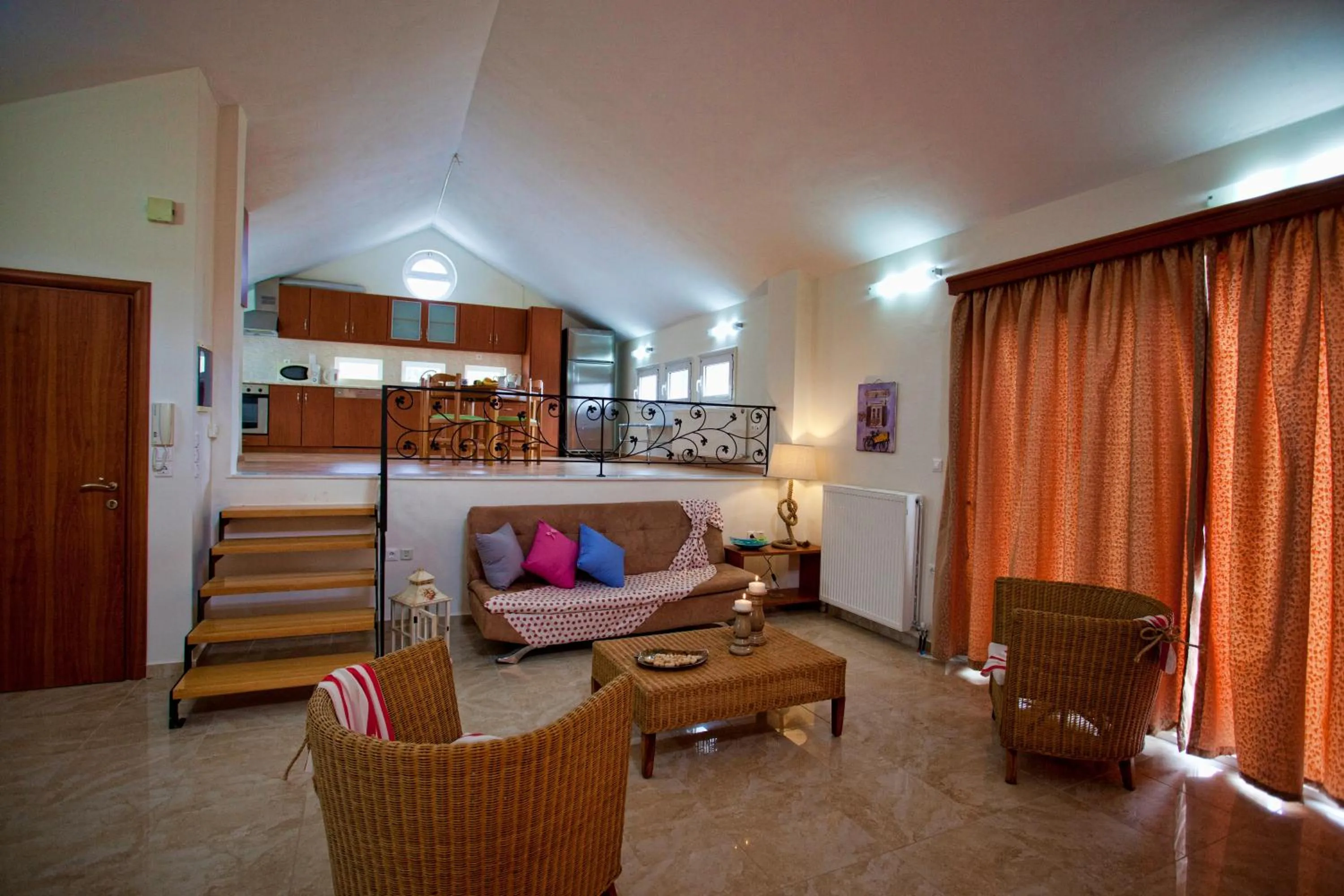 Living room in Villa Frati Gorge