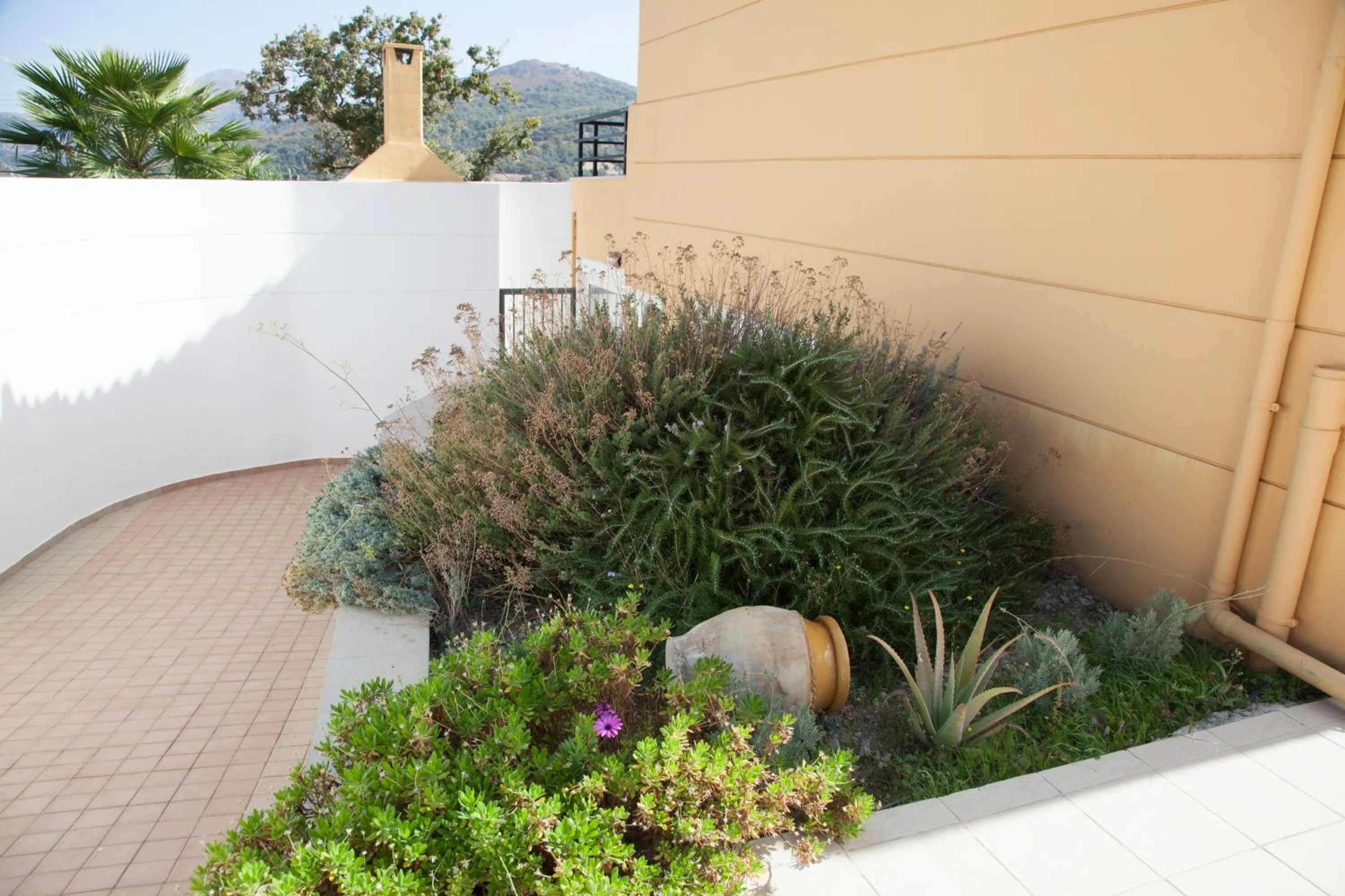 Garden view in Villa Frati Gorge