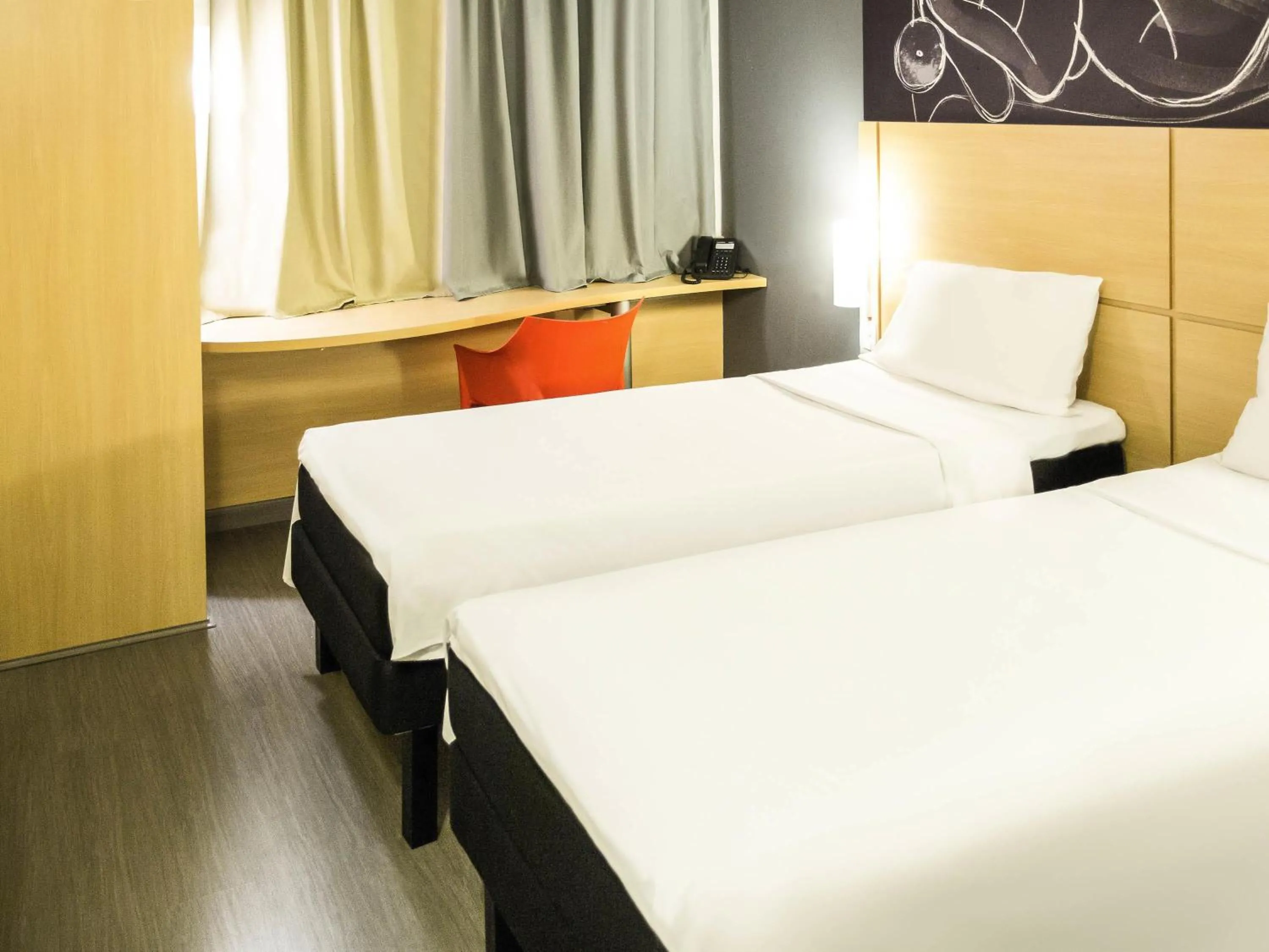 Bedroom, Bed in ibis Catanduva