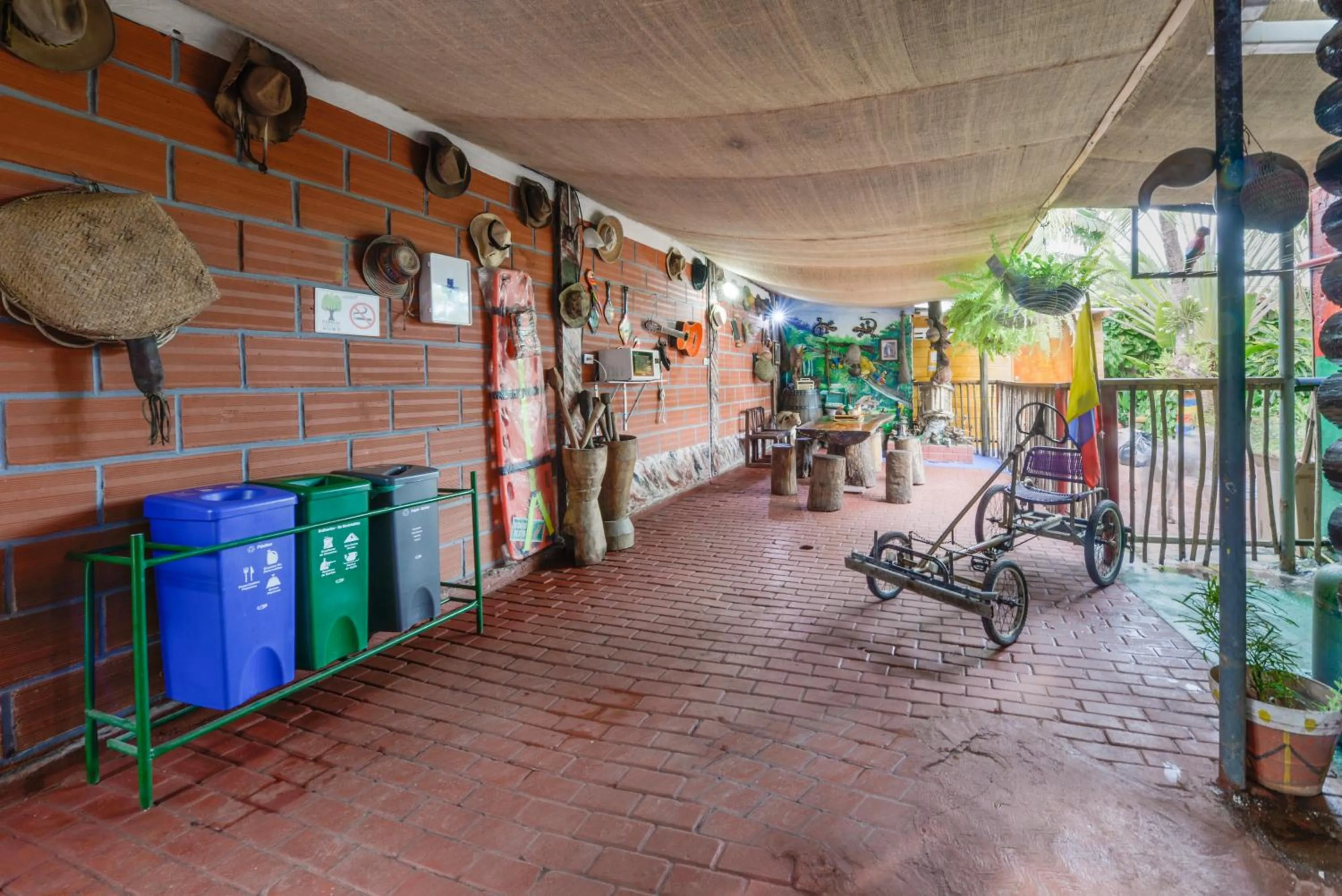 Garden in Posada Amaripucci