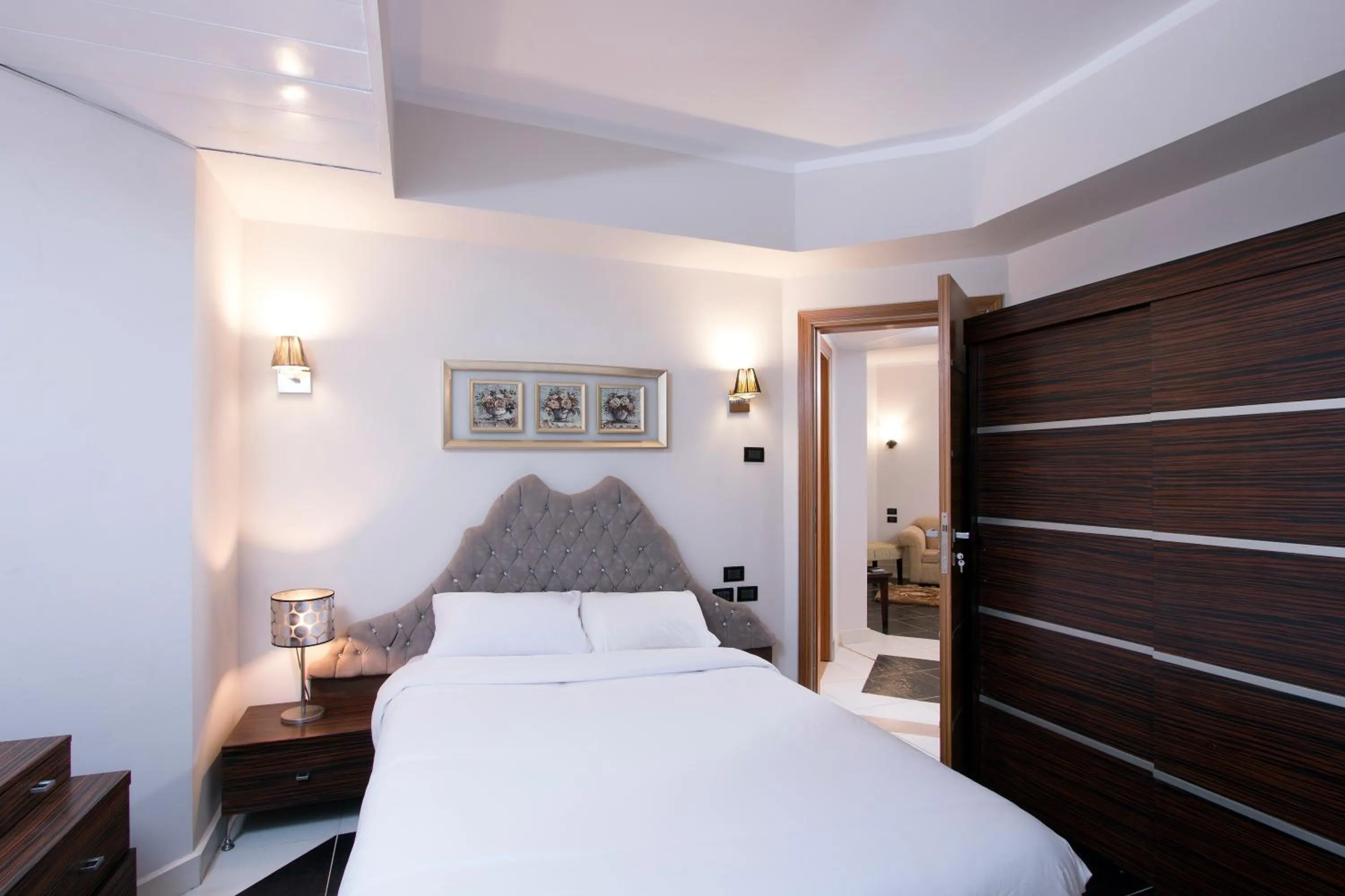 Bed in Royal Beach Serviced Apartments