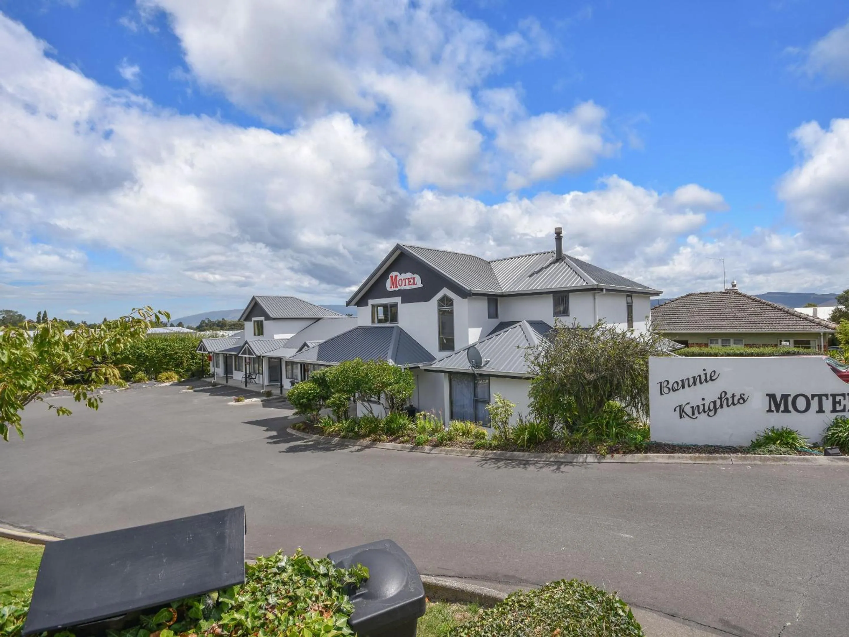 Facade/entrance in Bonnie Knights Motel Mosgiel