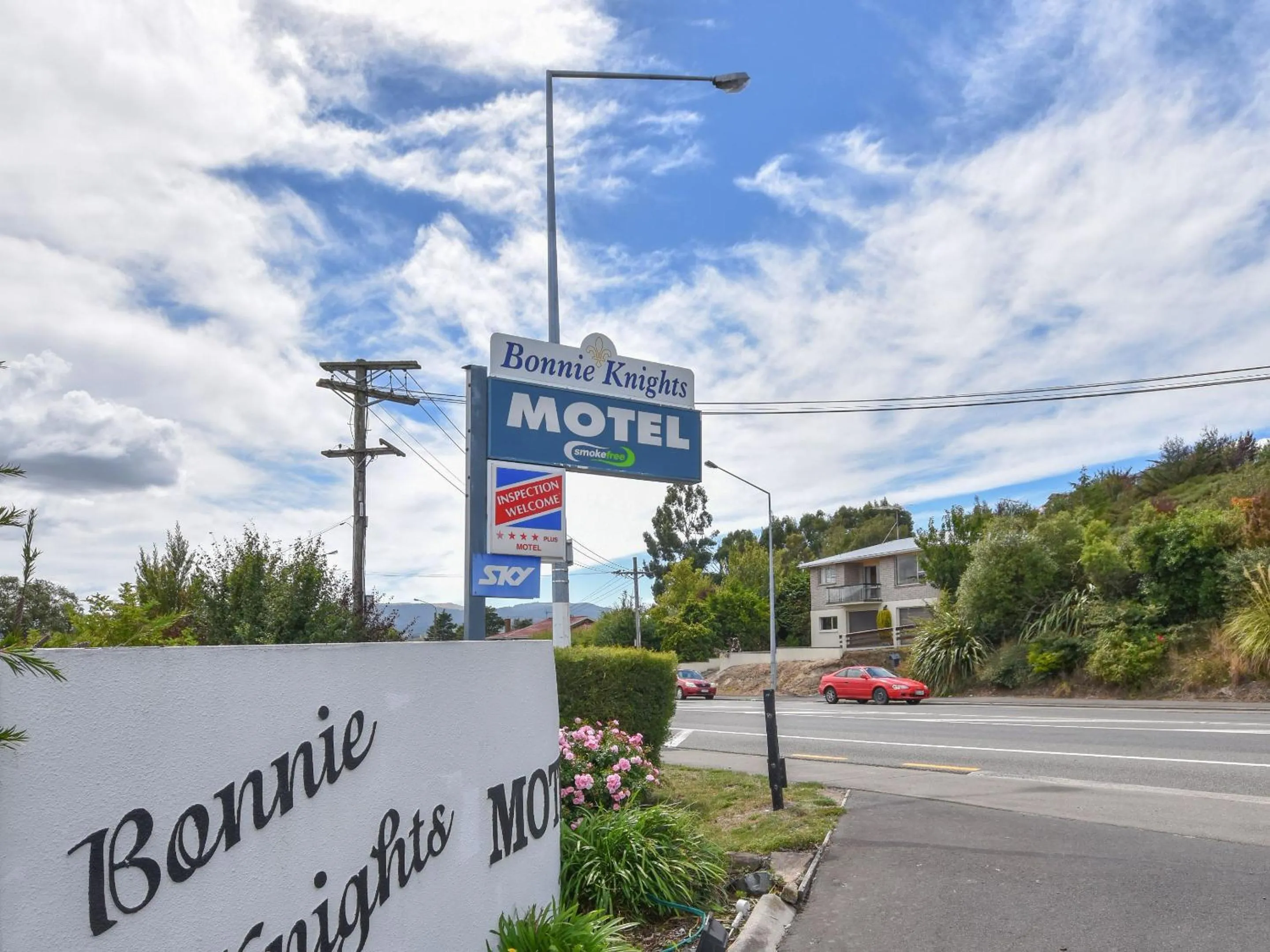 Facade/entrance in Bonnie Knights Motel Mosgiel