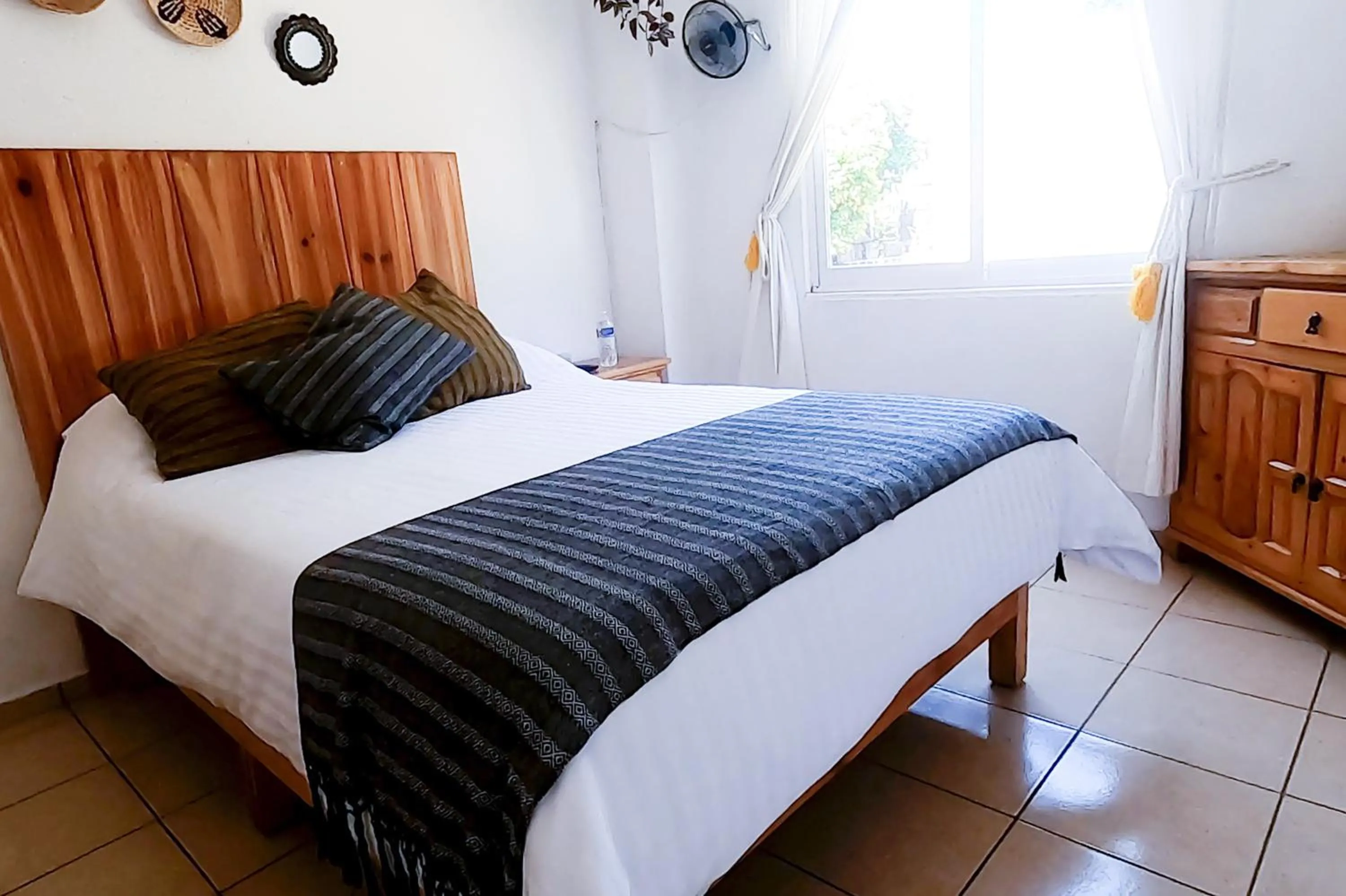 Bed in La Pirámide del Tepozteco