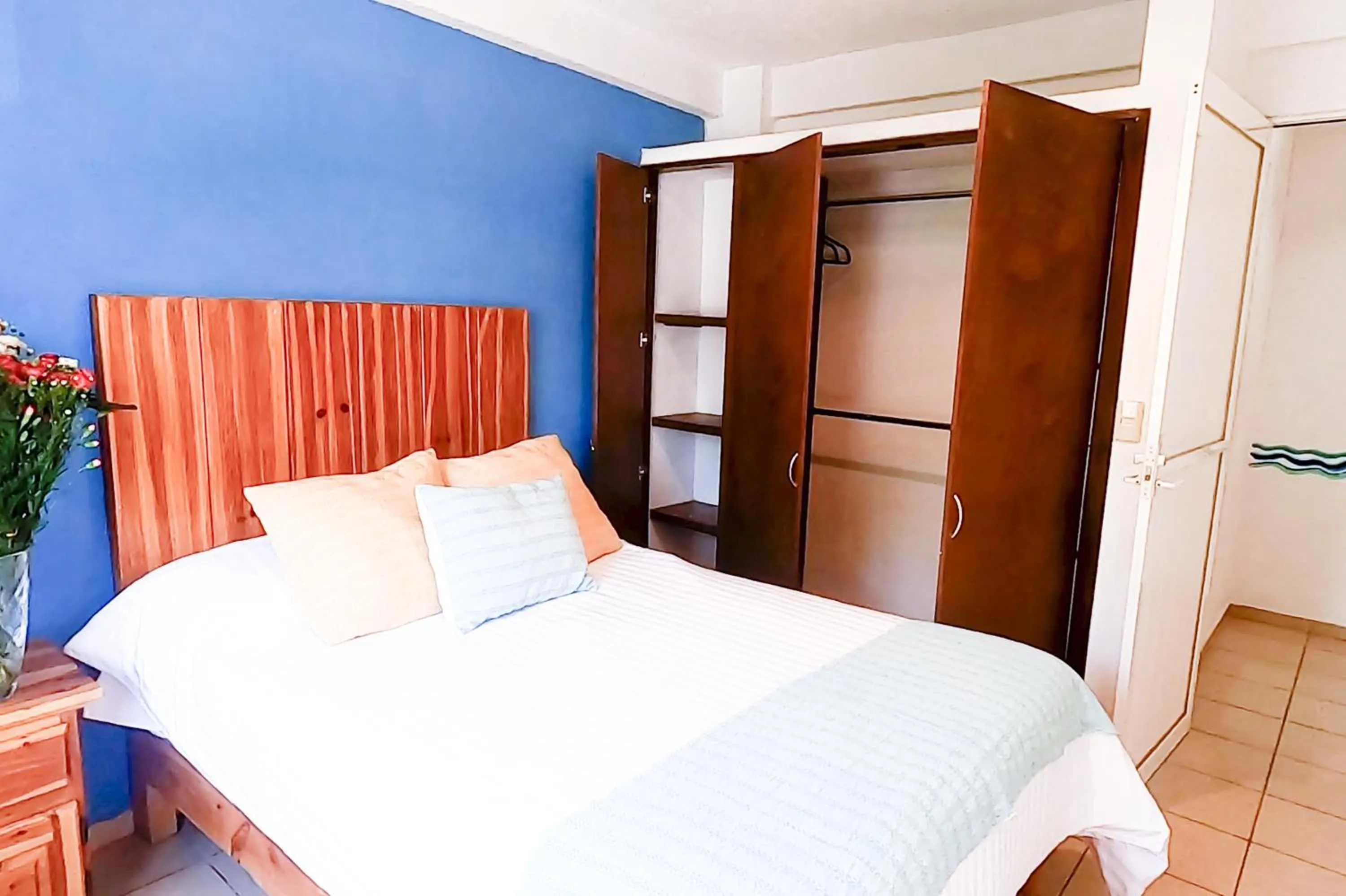 Bed in La Pirámide del Tepozteco