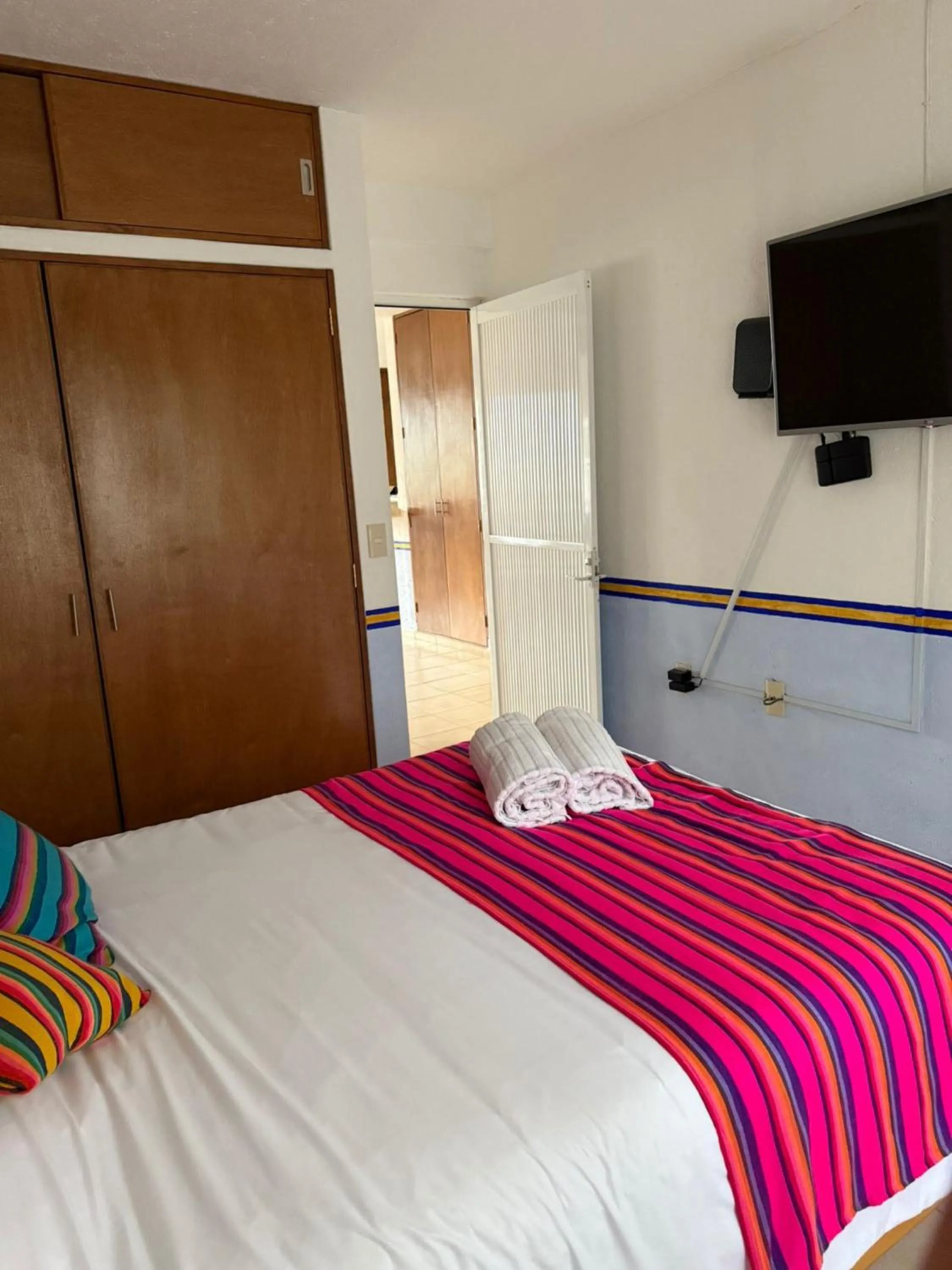 Bed in La Pirámide del Tepozteco