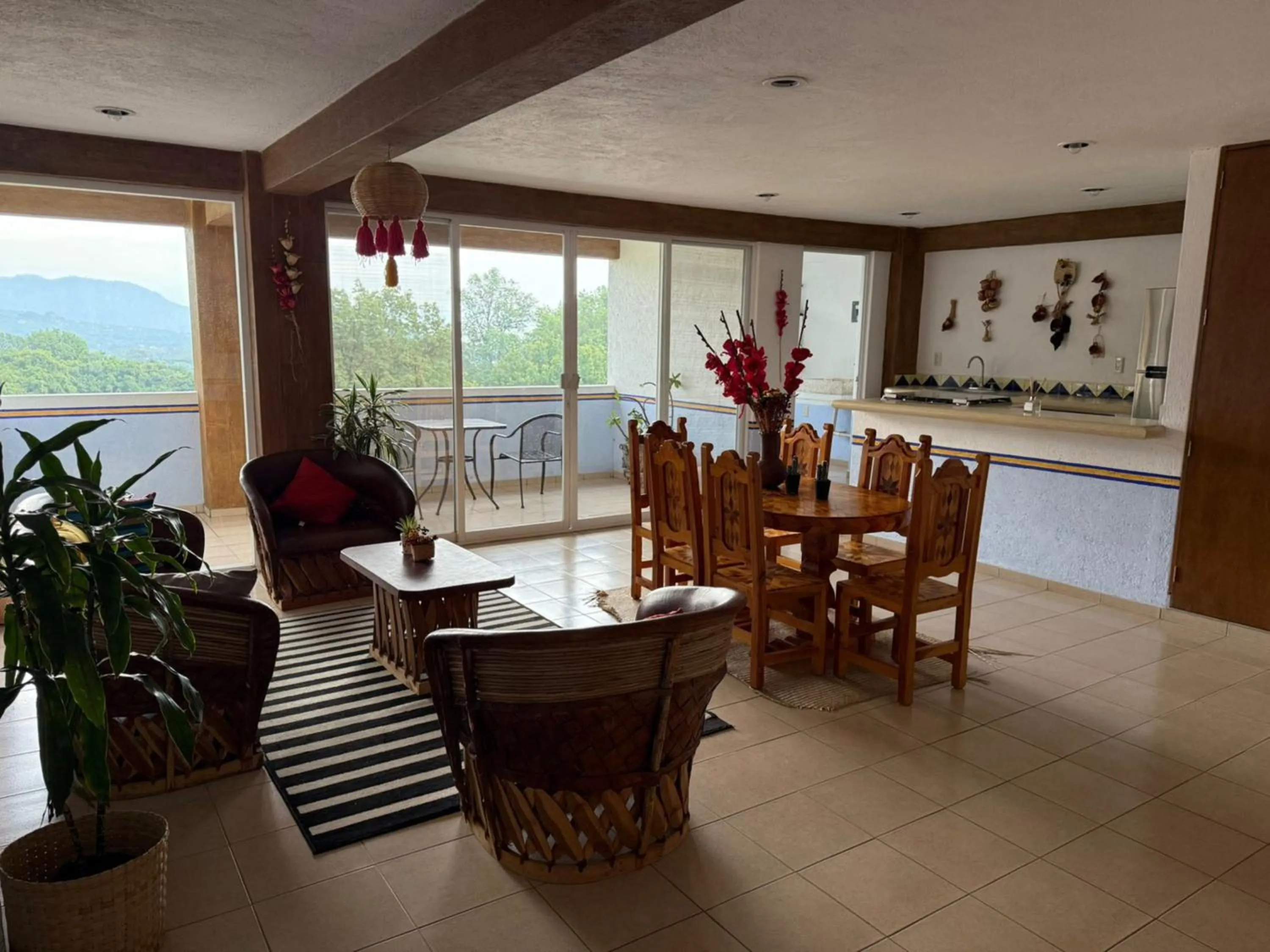 Natural landscape in La Pirámide del Tepozteco