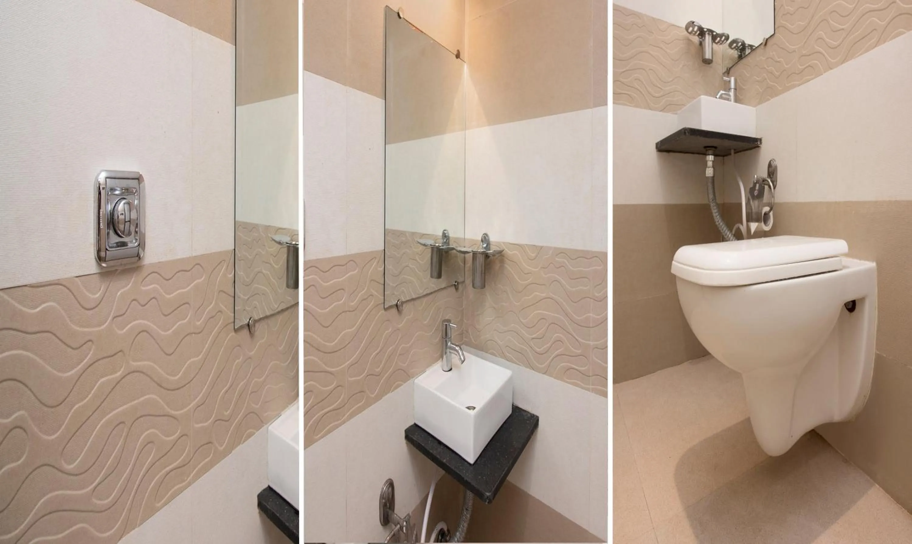 Toilet in Hotel Residency Park Near Masjid Rly Station South Mumbai