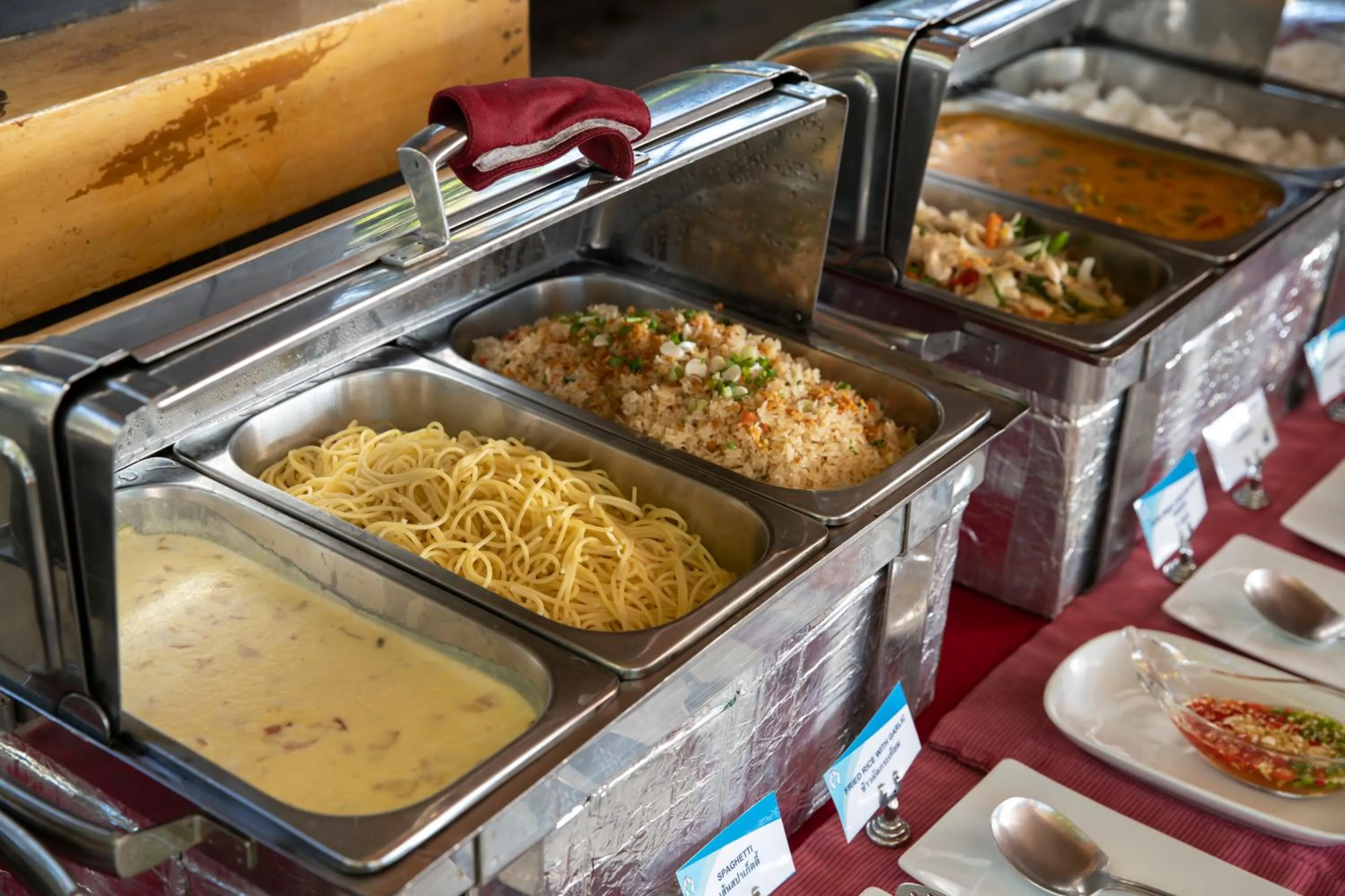 Buffet breakfast in Avatara Resort