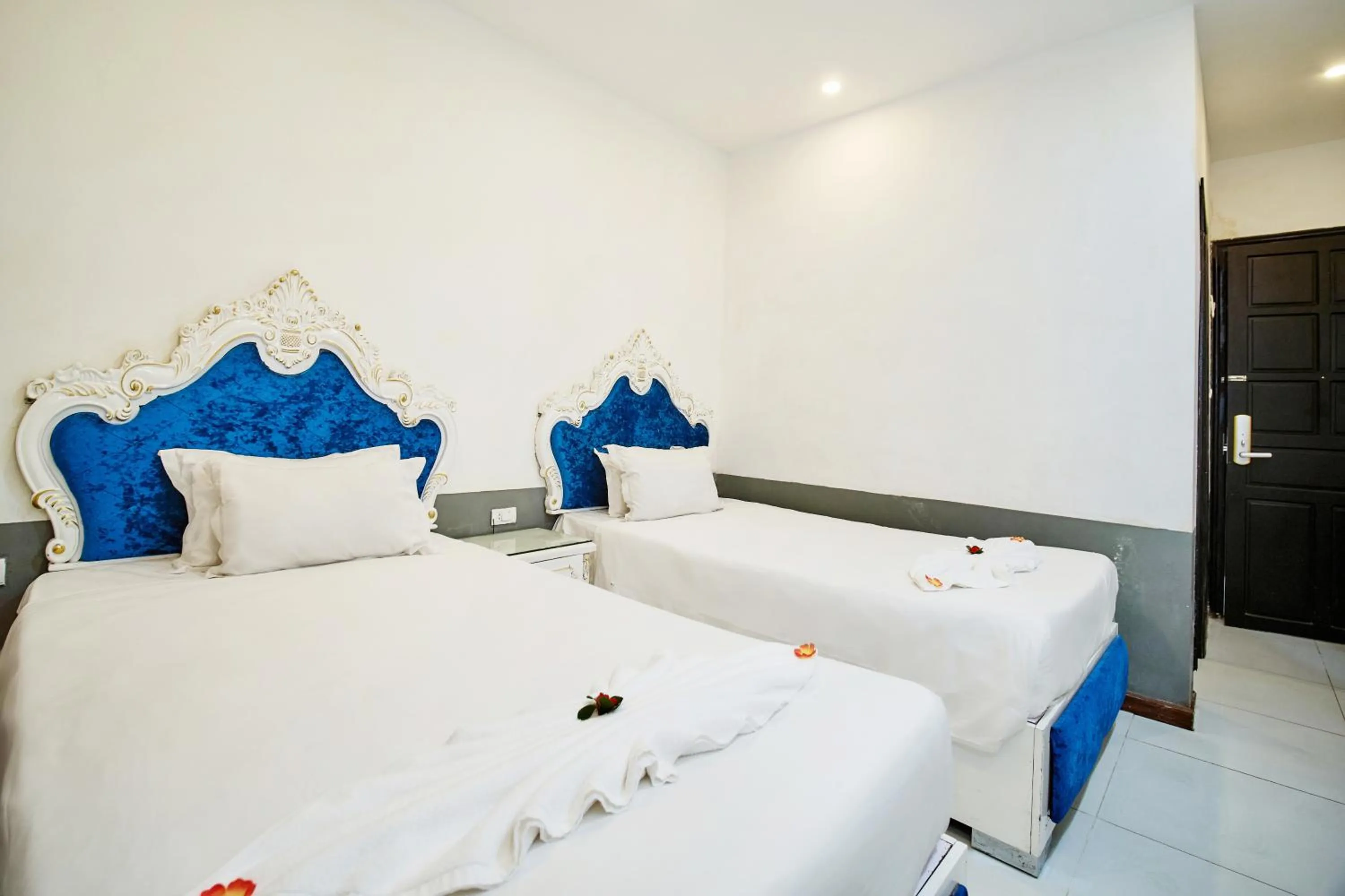 Bed in Nostalgia Hotel and Spa