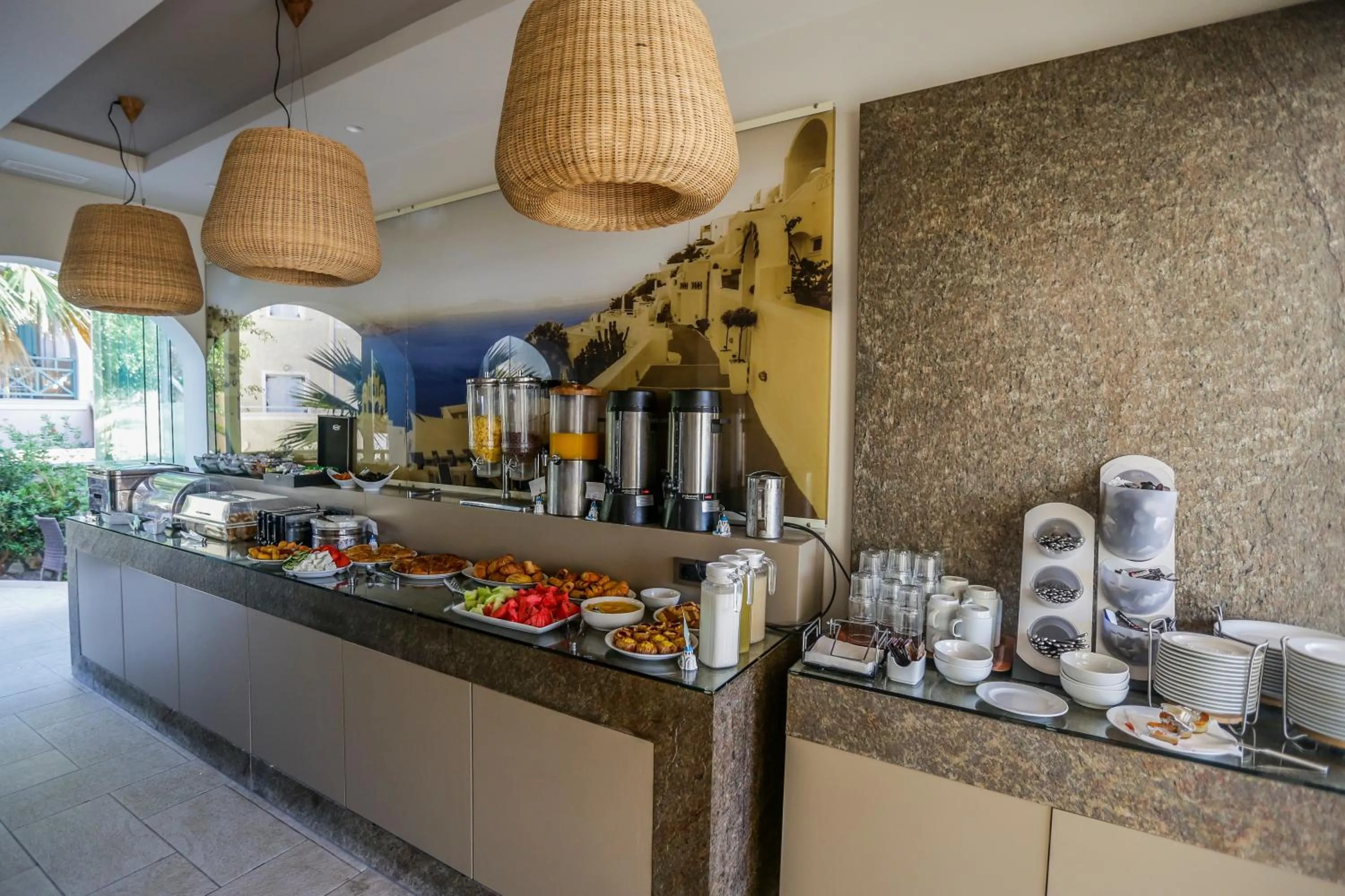 Breakfast in Anassa Deluxe Suites