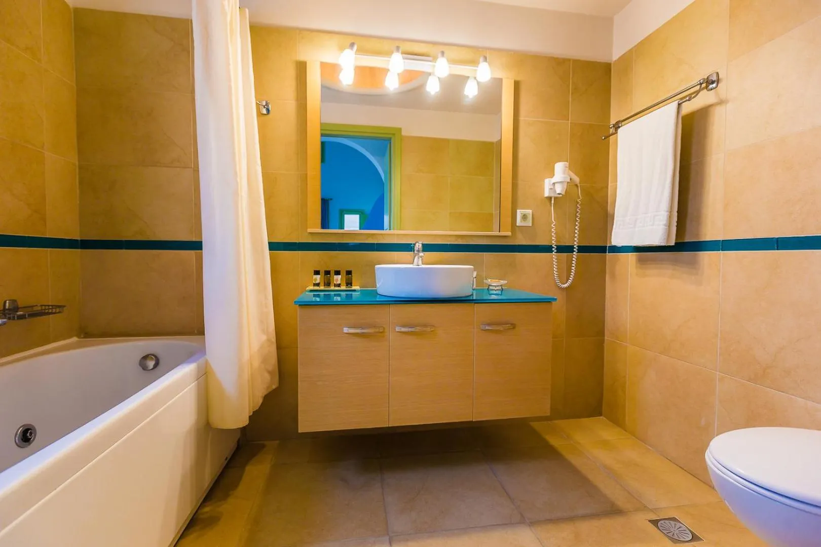 Bathroom in Anassa Deluxe Suites