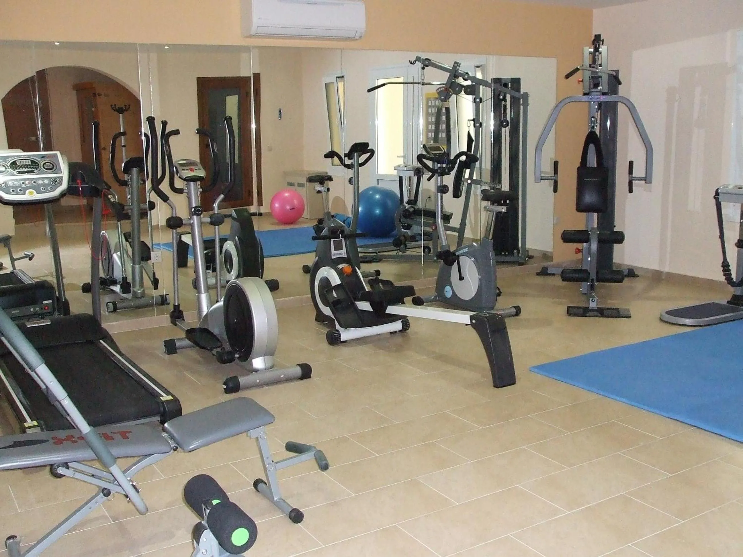 Fitness centre/facilities in Anassa Deluxe Suites