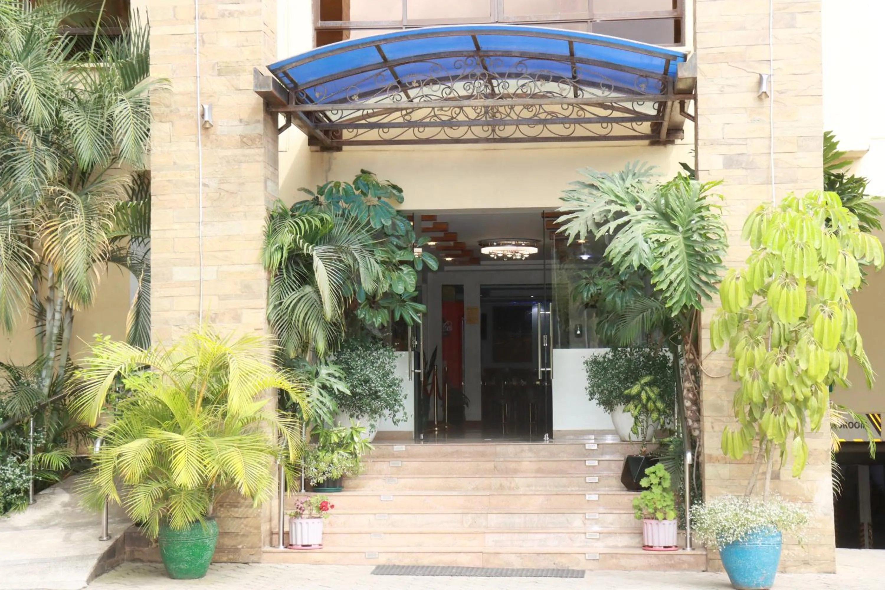 Facade/entrance in Melili Hotel