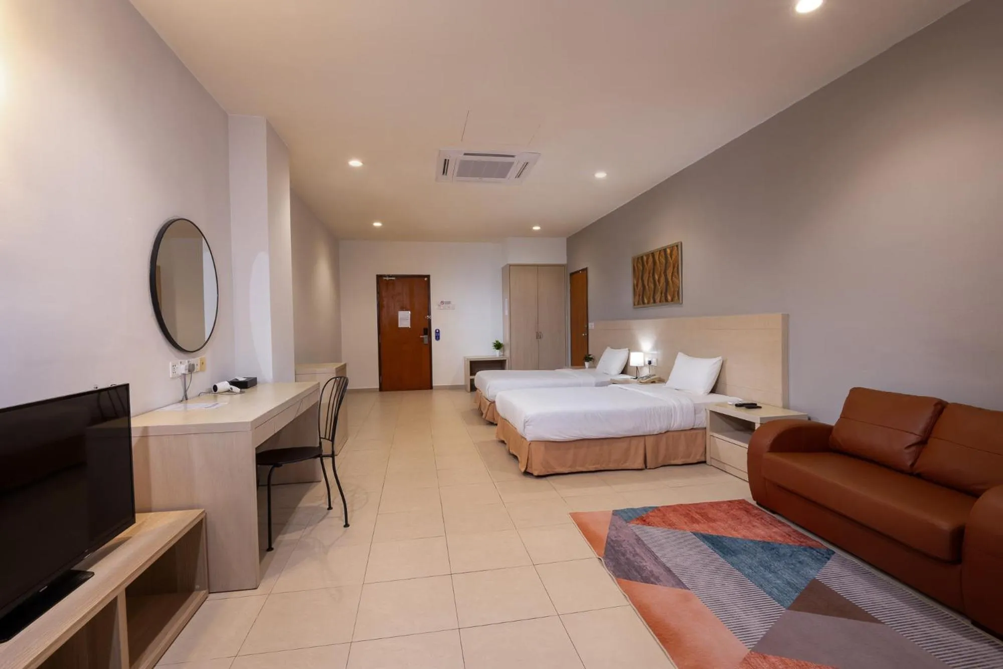 Bed in Golden View Serviced Apartments