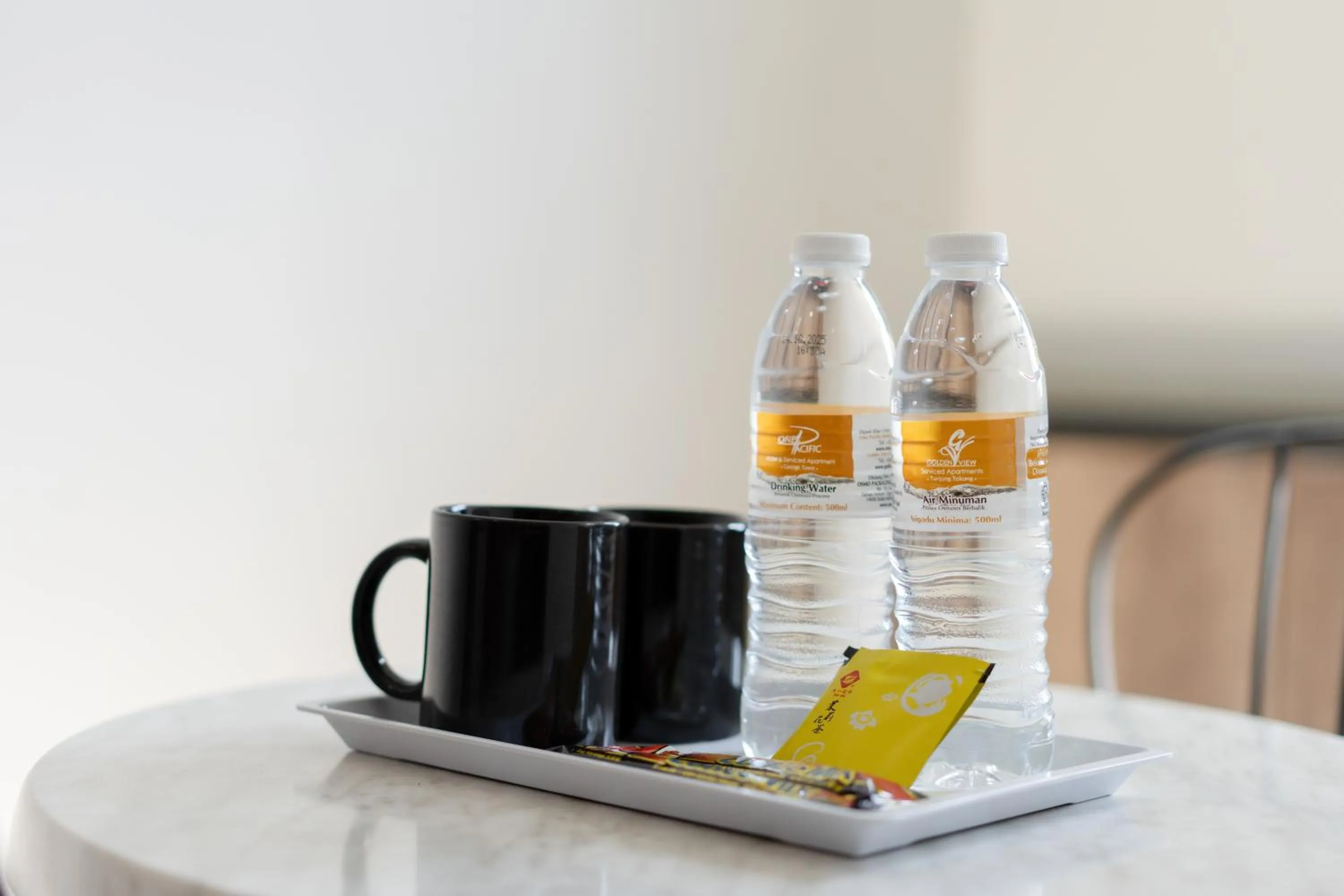 Dining area in Golden View Serviced Apartments