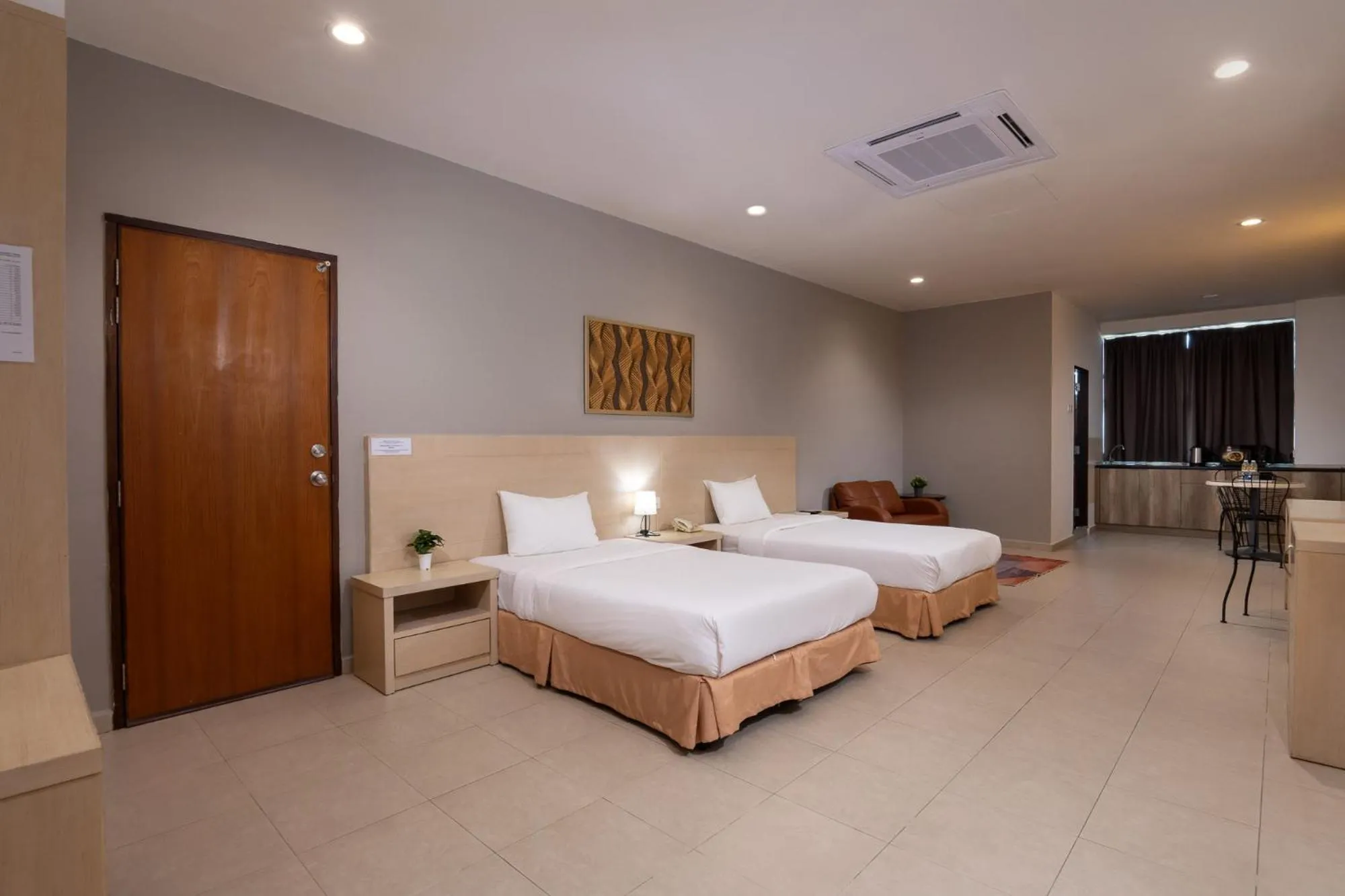 Bed in Golden View Serviced Apartments
