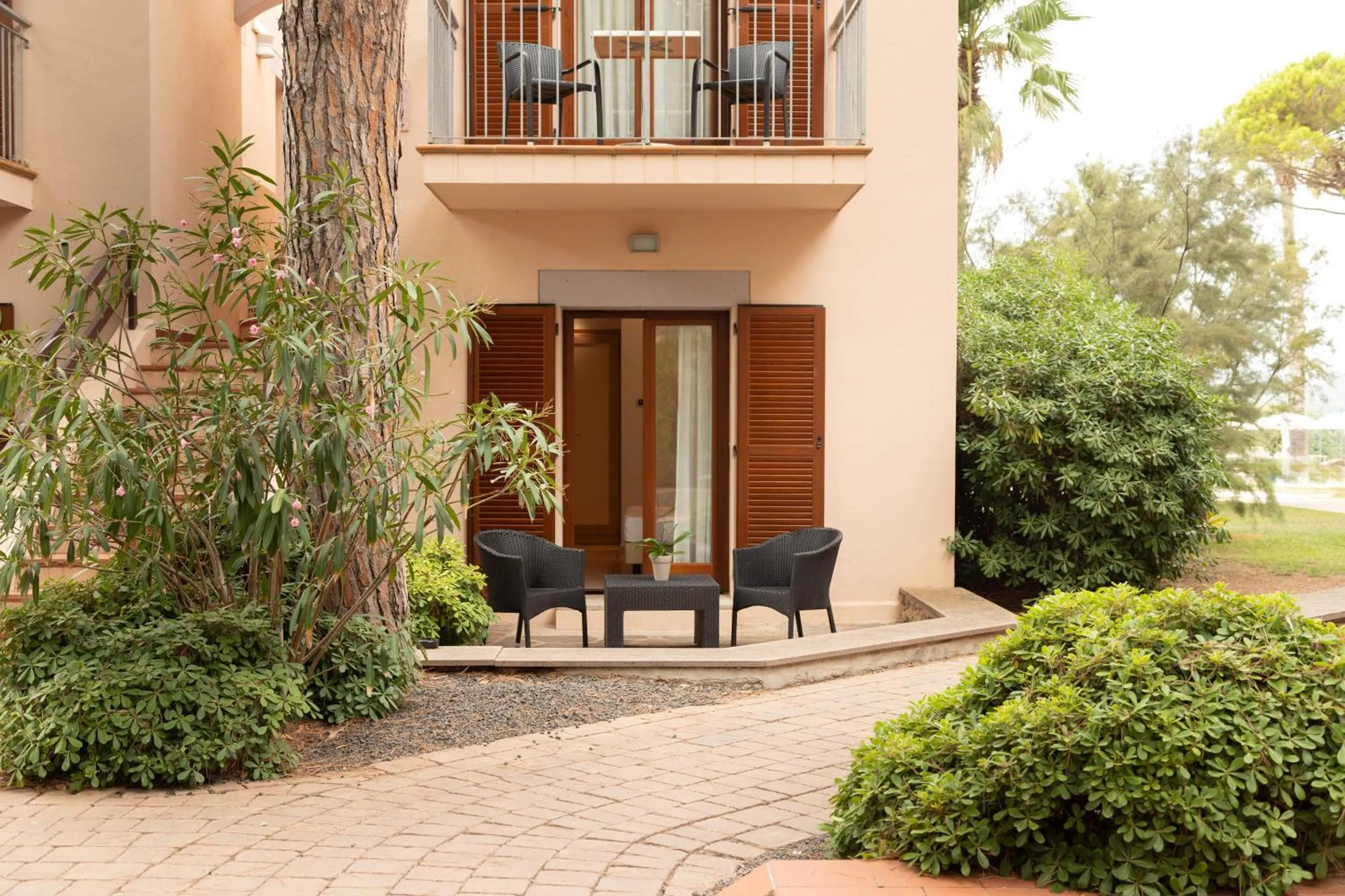 Balcony/Terrace in Hotel Corte Rosada Affiliated by Melia