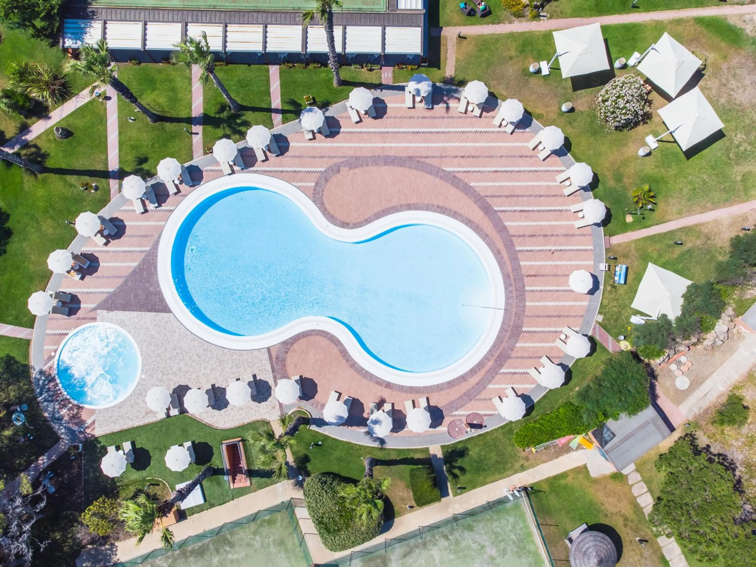 Bird's eye view in Hotel Corte Rosada Affiliated by Melia
