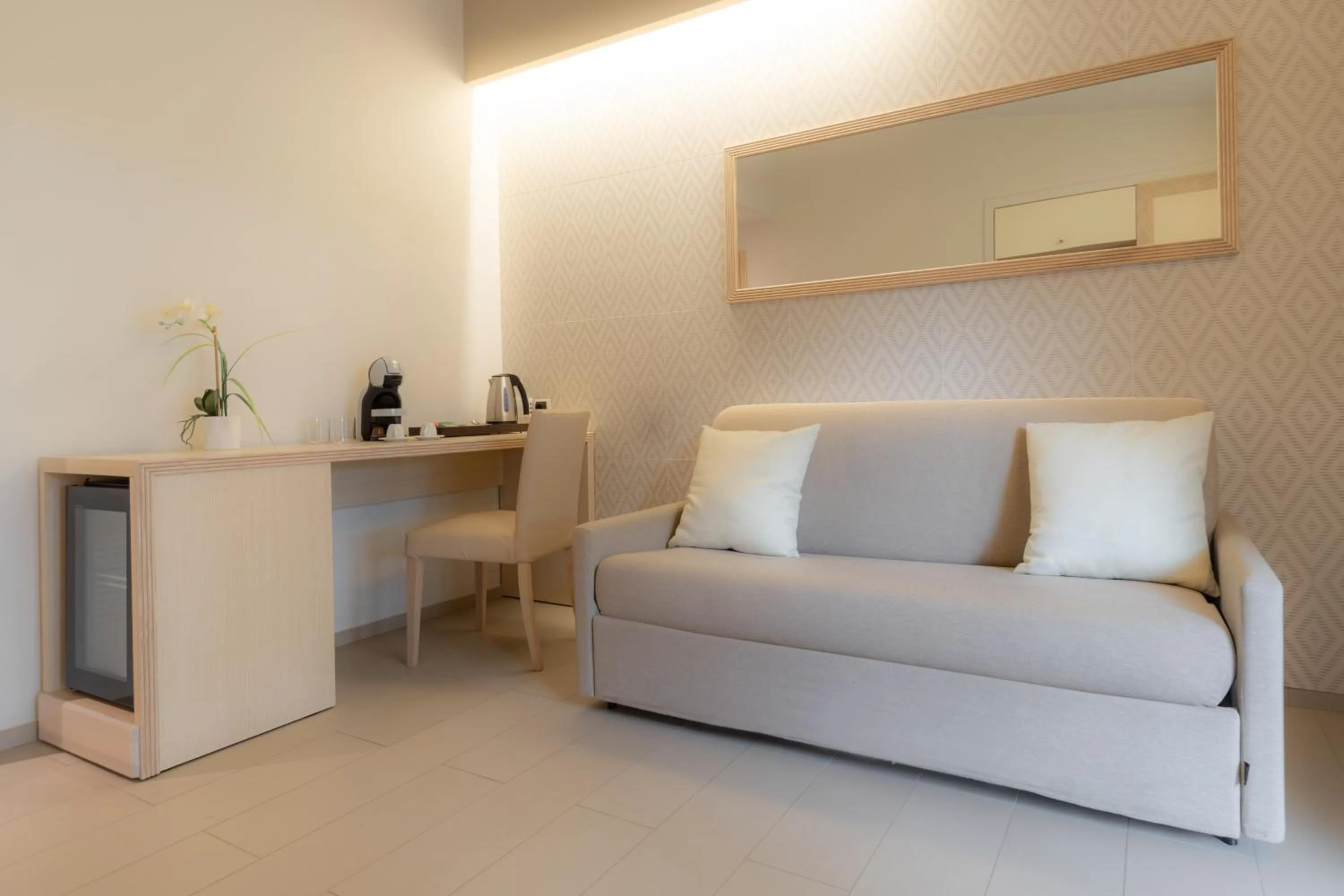 Living room in Hotel Corte Rosada Affiliated by Melia