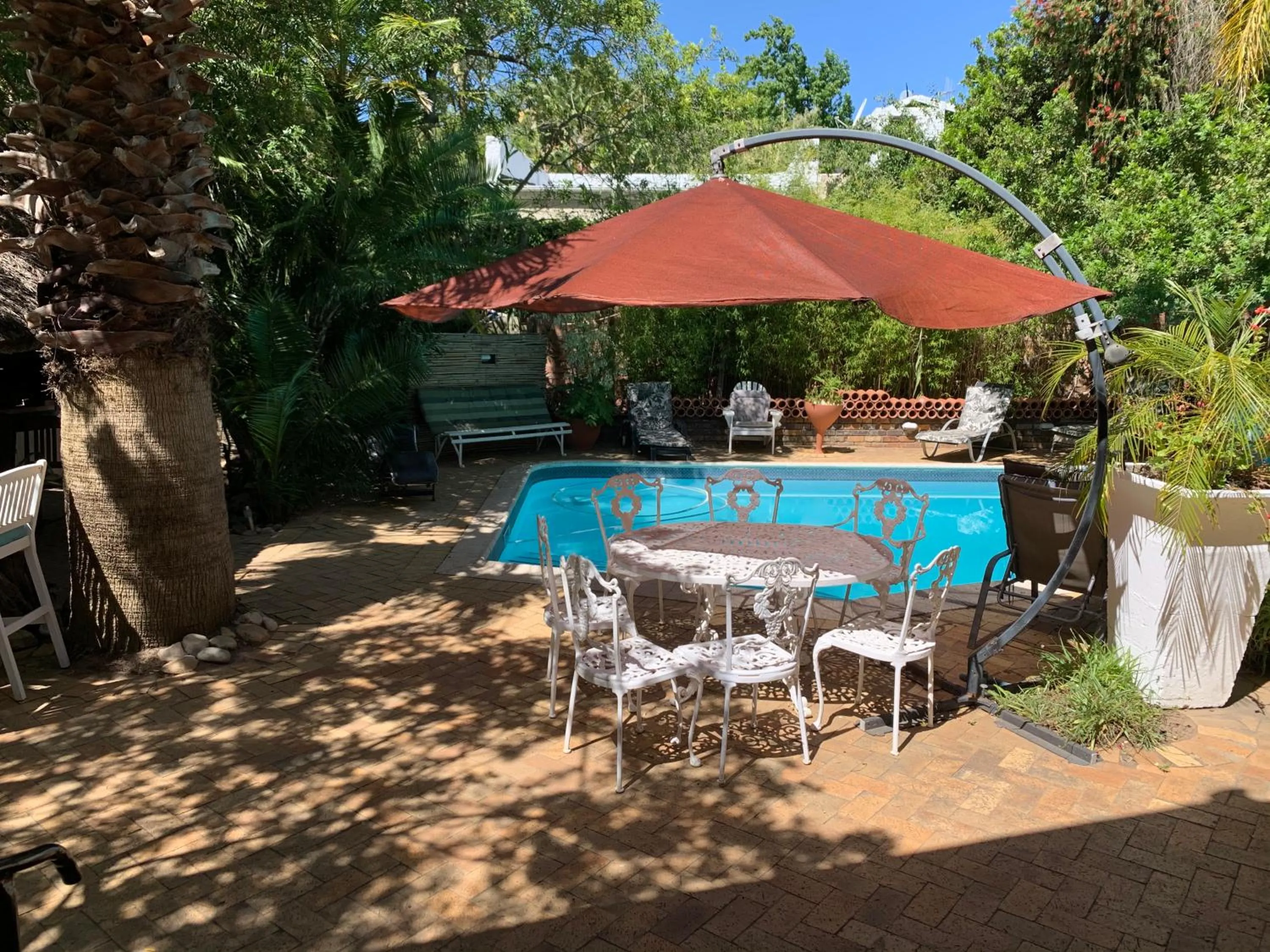 Patio in The Little Hideaway Guesthouse