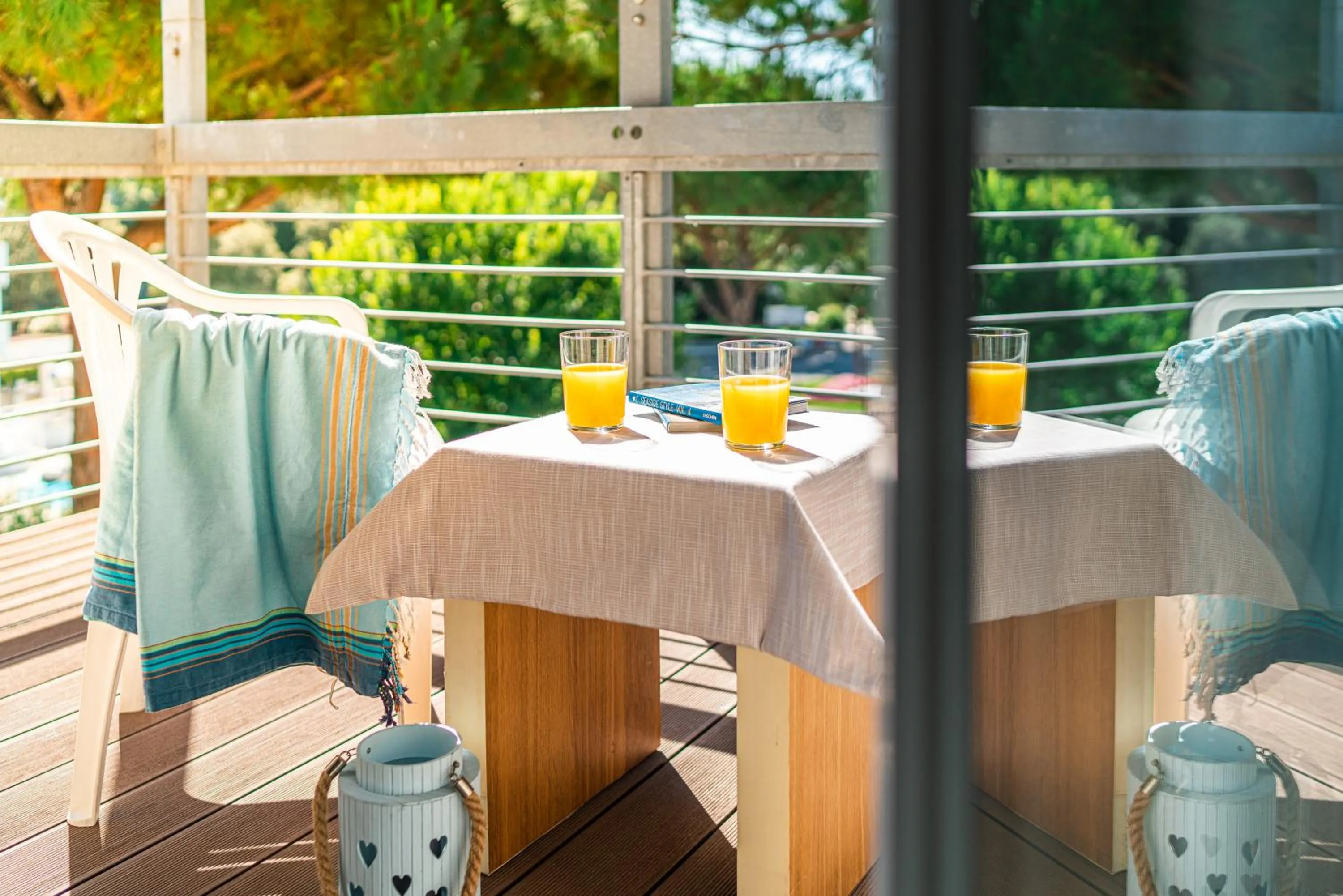 Balcony/Terrace in Hotel Martini
