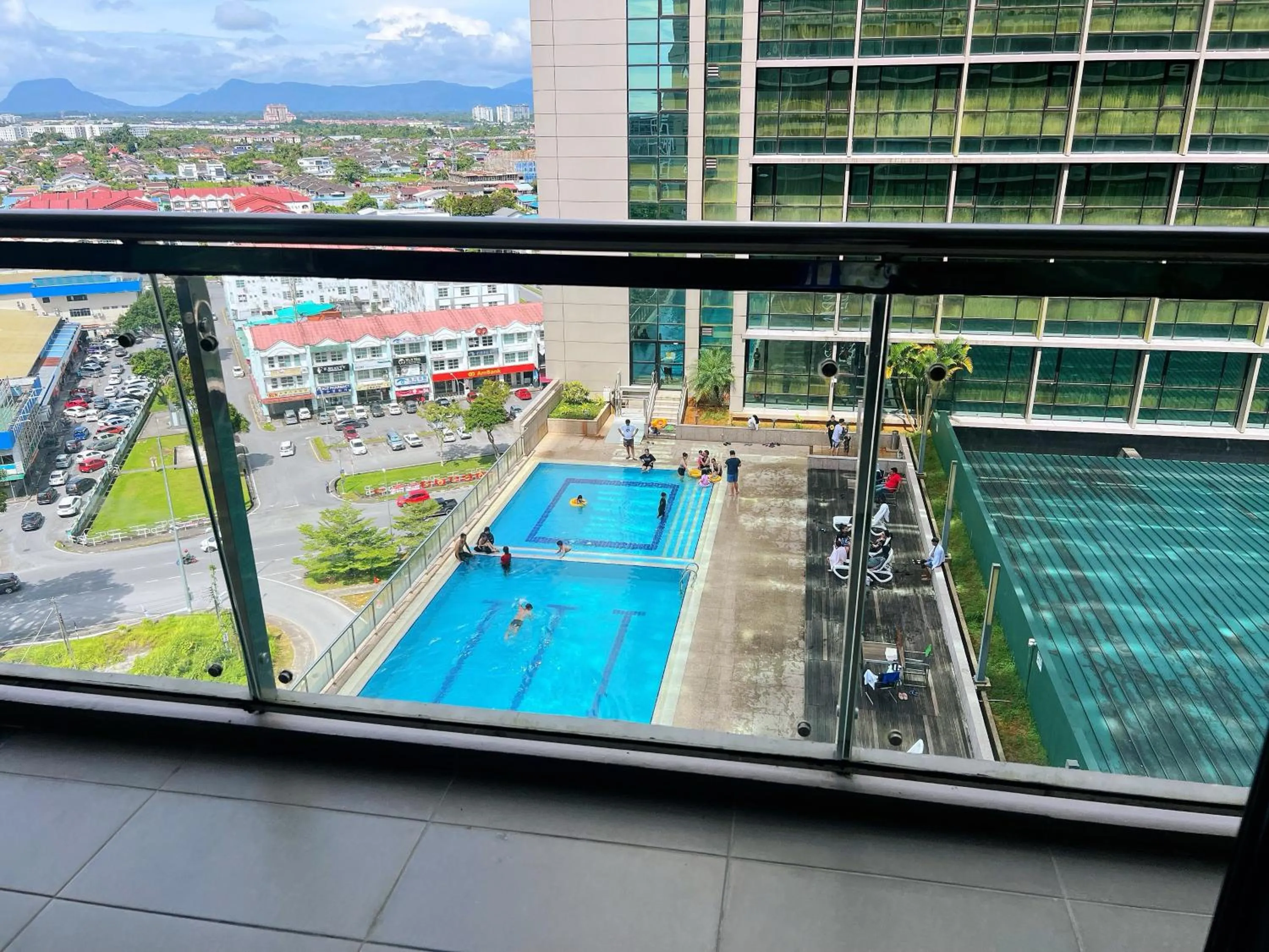 Swimming pool in Imperial Grand Suite Apartment Kuching