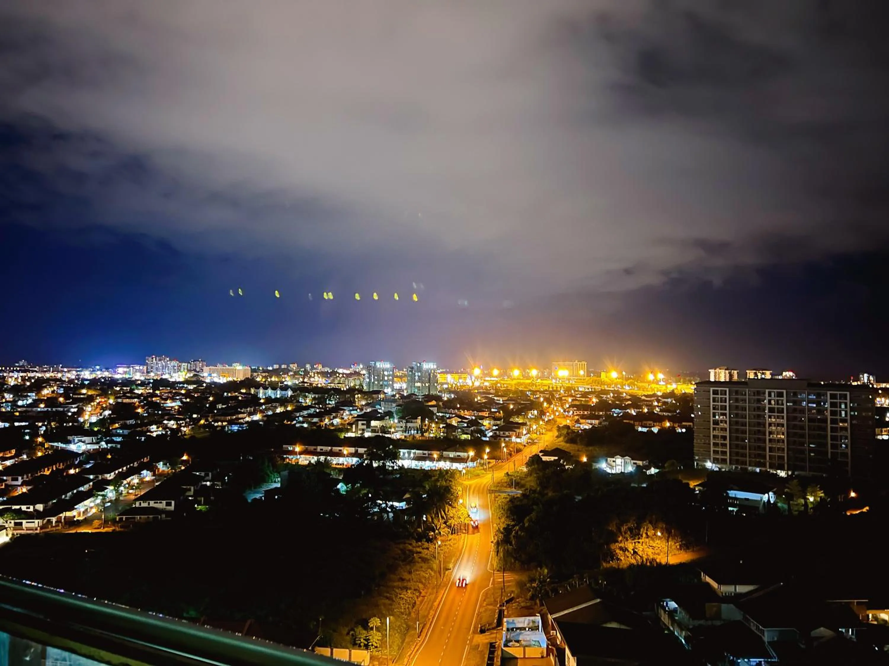 City view in Imperial Grand Suite Apartment Kuching
