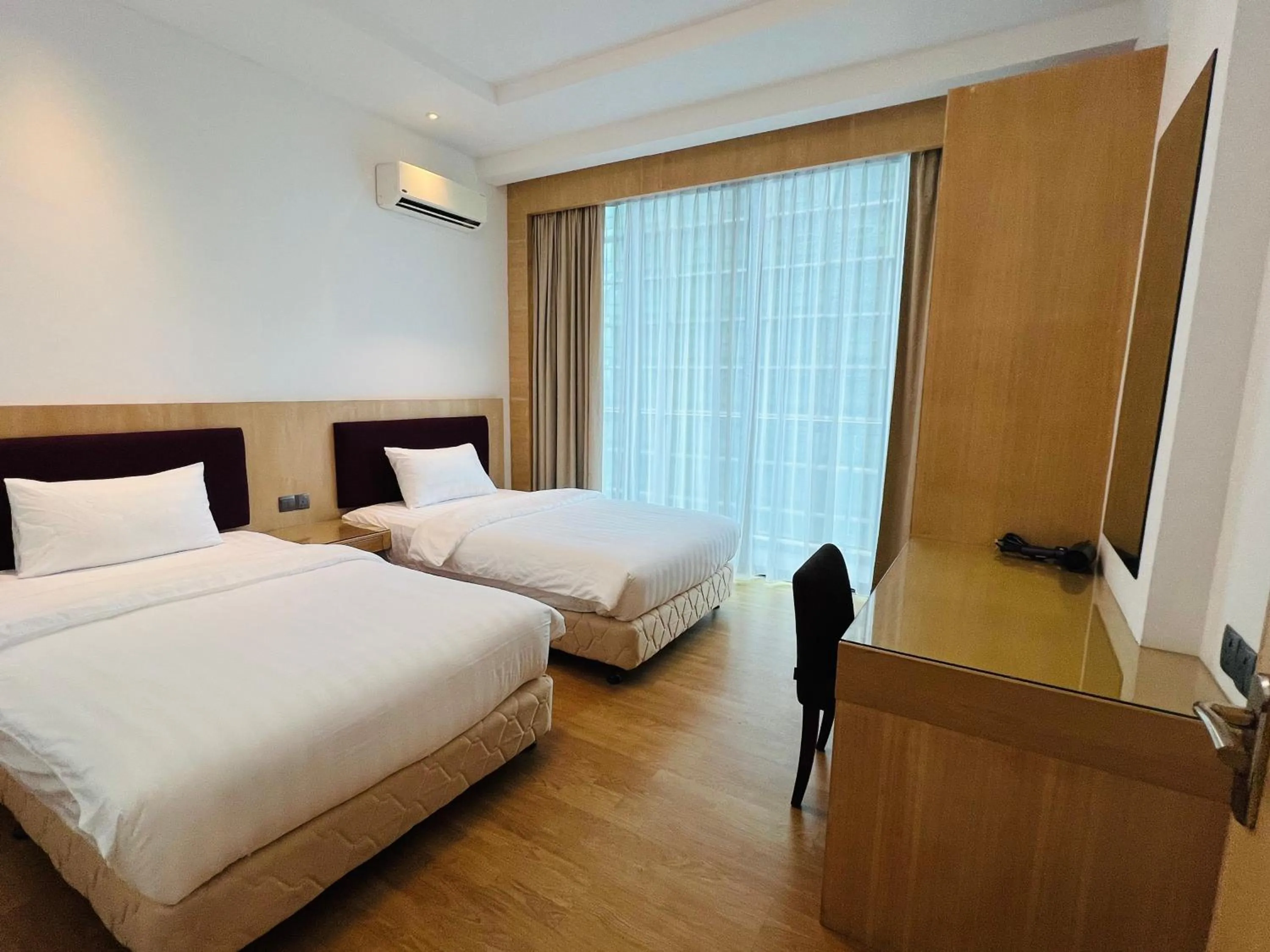 Bed in Imperial Grand Suite Apartment Kuching