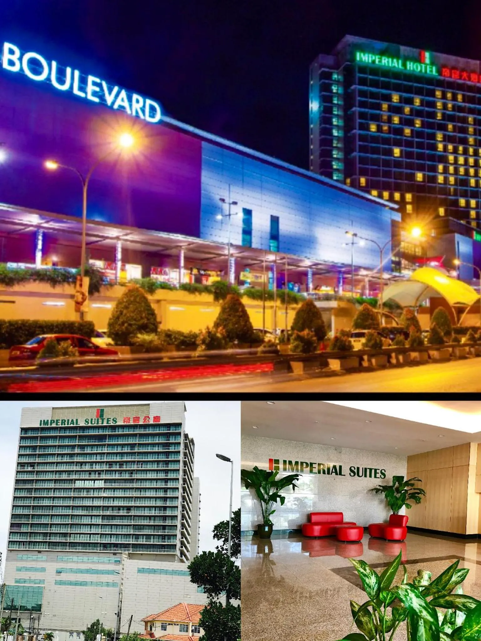 Property building in Imperial Grand Suite Apartment Kuching