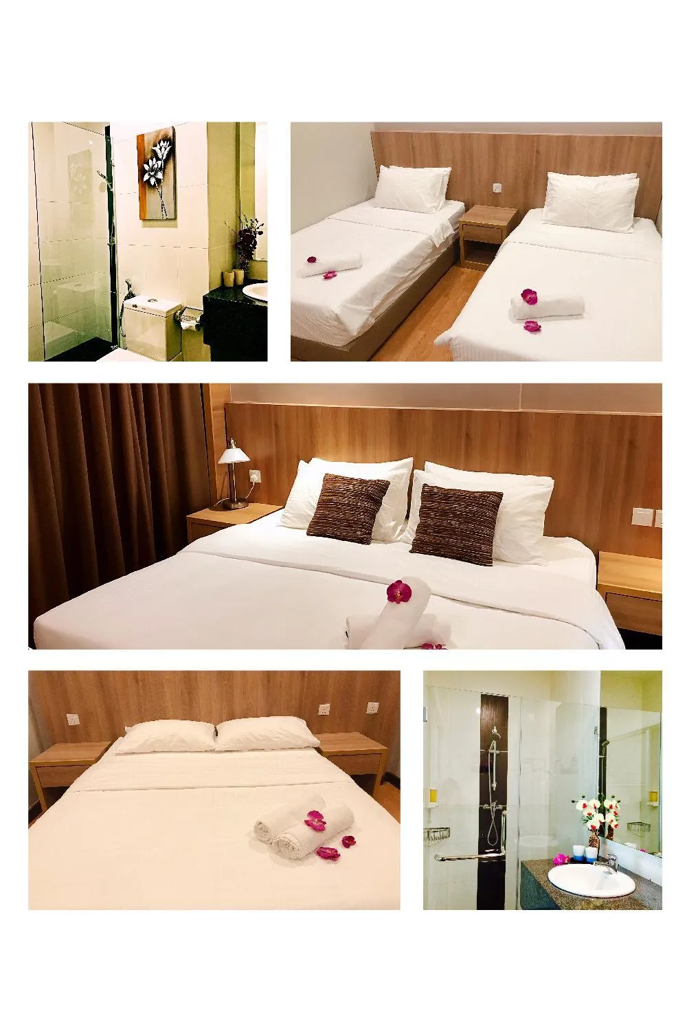 Bed in Imperial Grand Suite Apartment Kuching