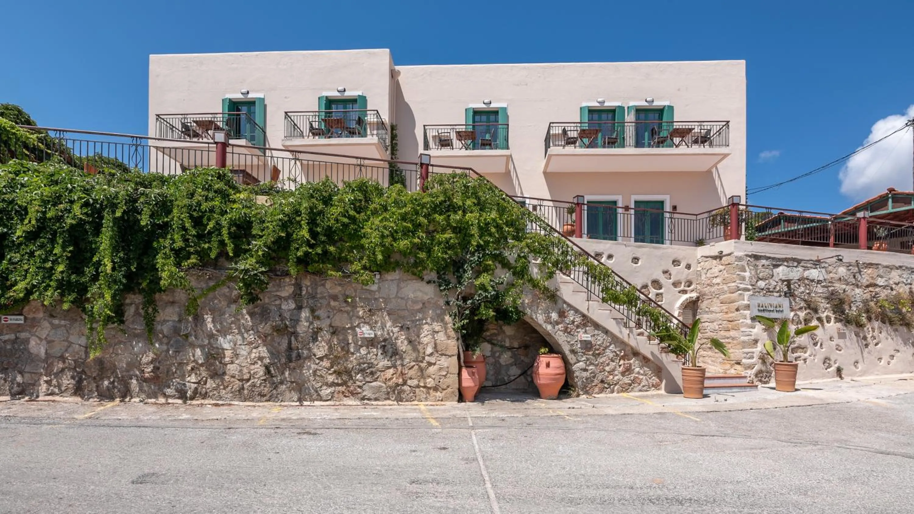 Property building in Kaliviani Traditional Hotel