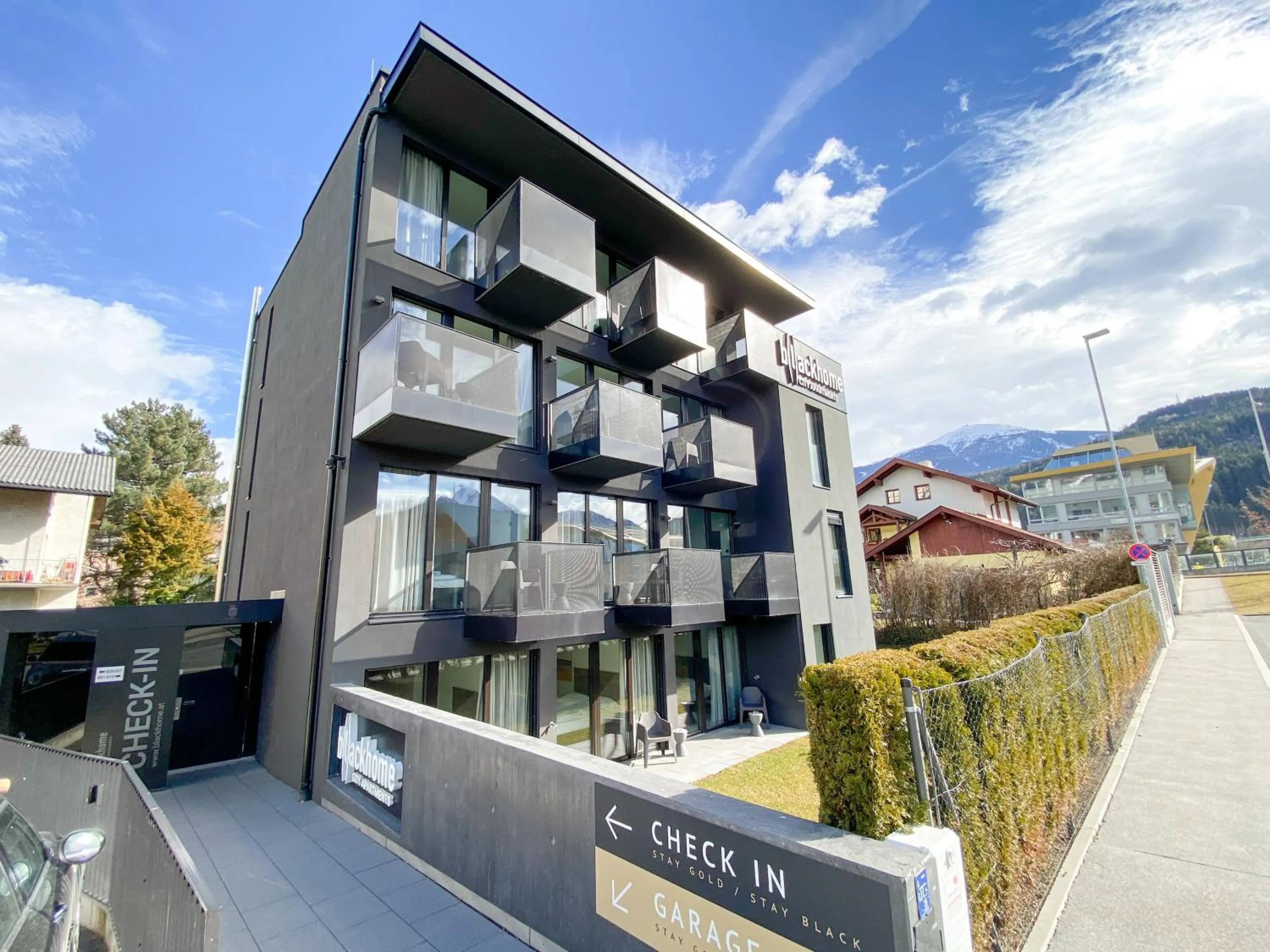 Property building in Blackhome Innsbruck City East I contactless check-in