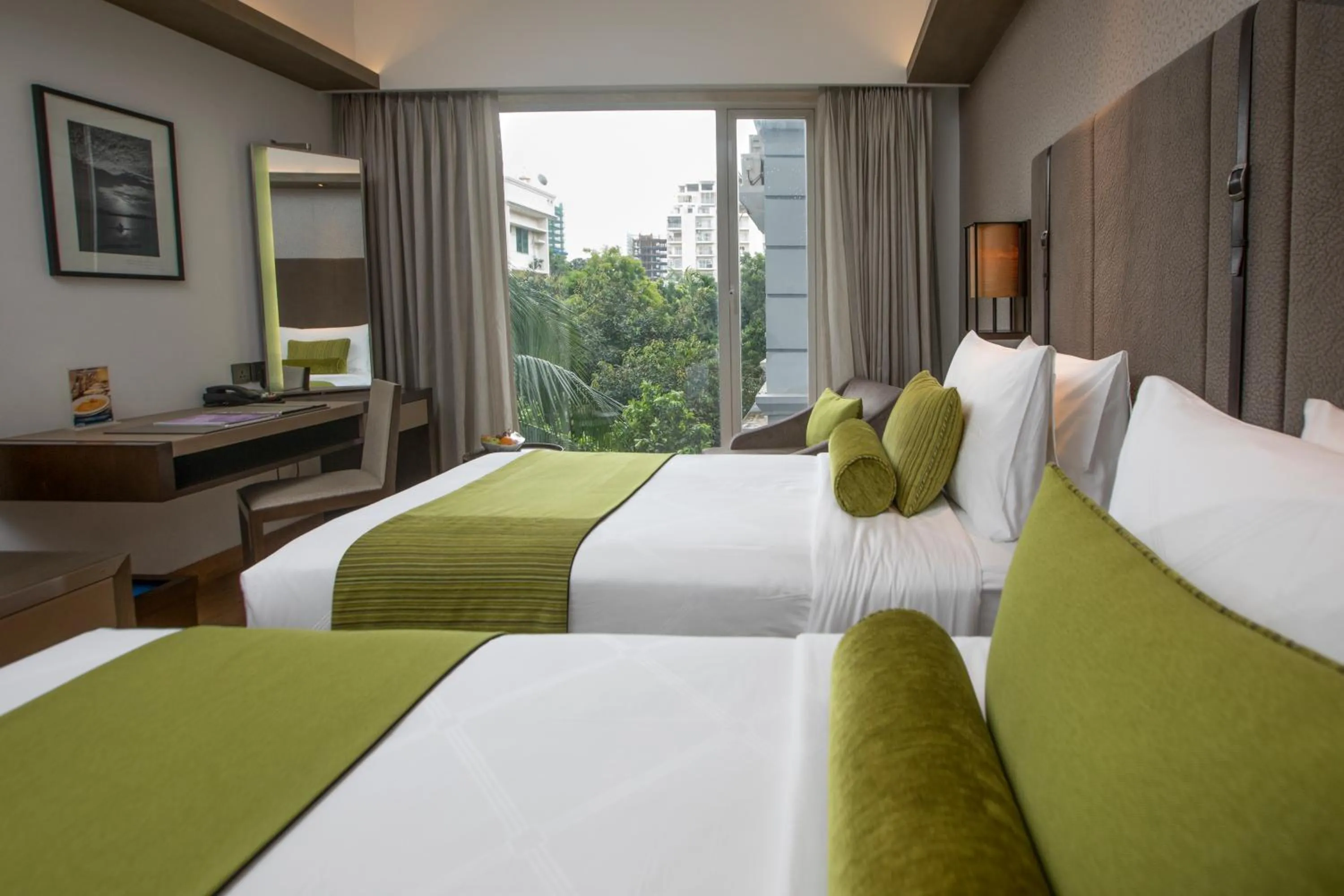 Garden view, Bed in THE WAY Dhaka