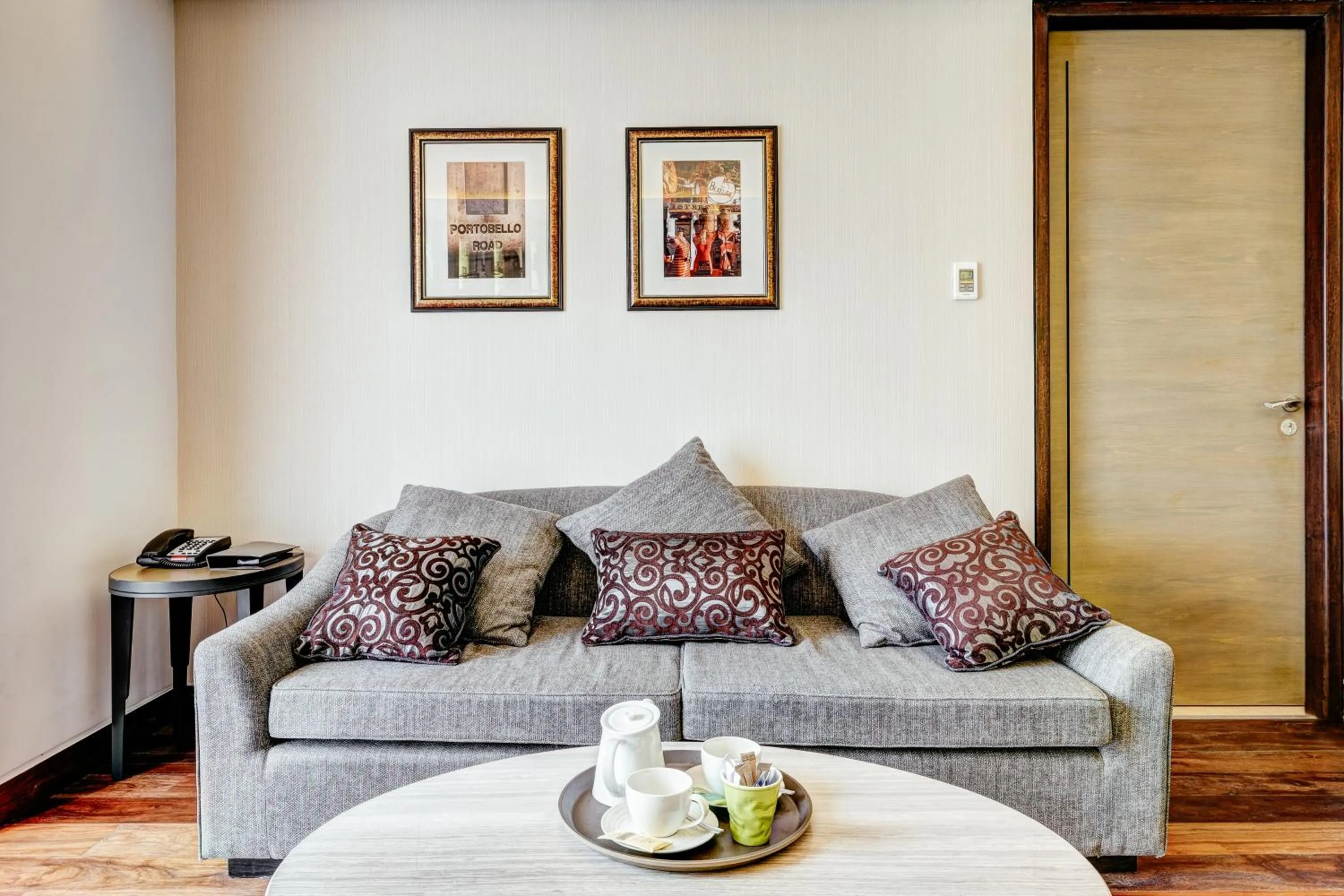 Living room in THE WAY Dhaka