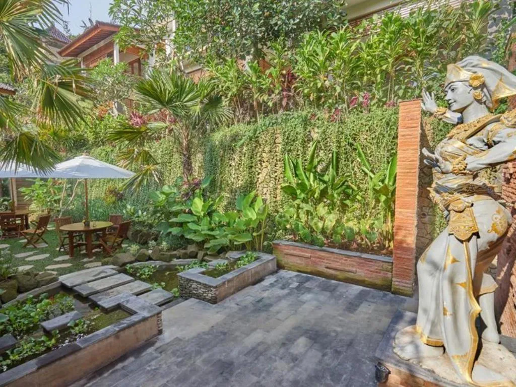 Garden in Jungle Haven Resort Central Ubud