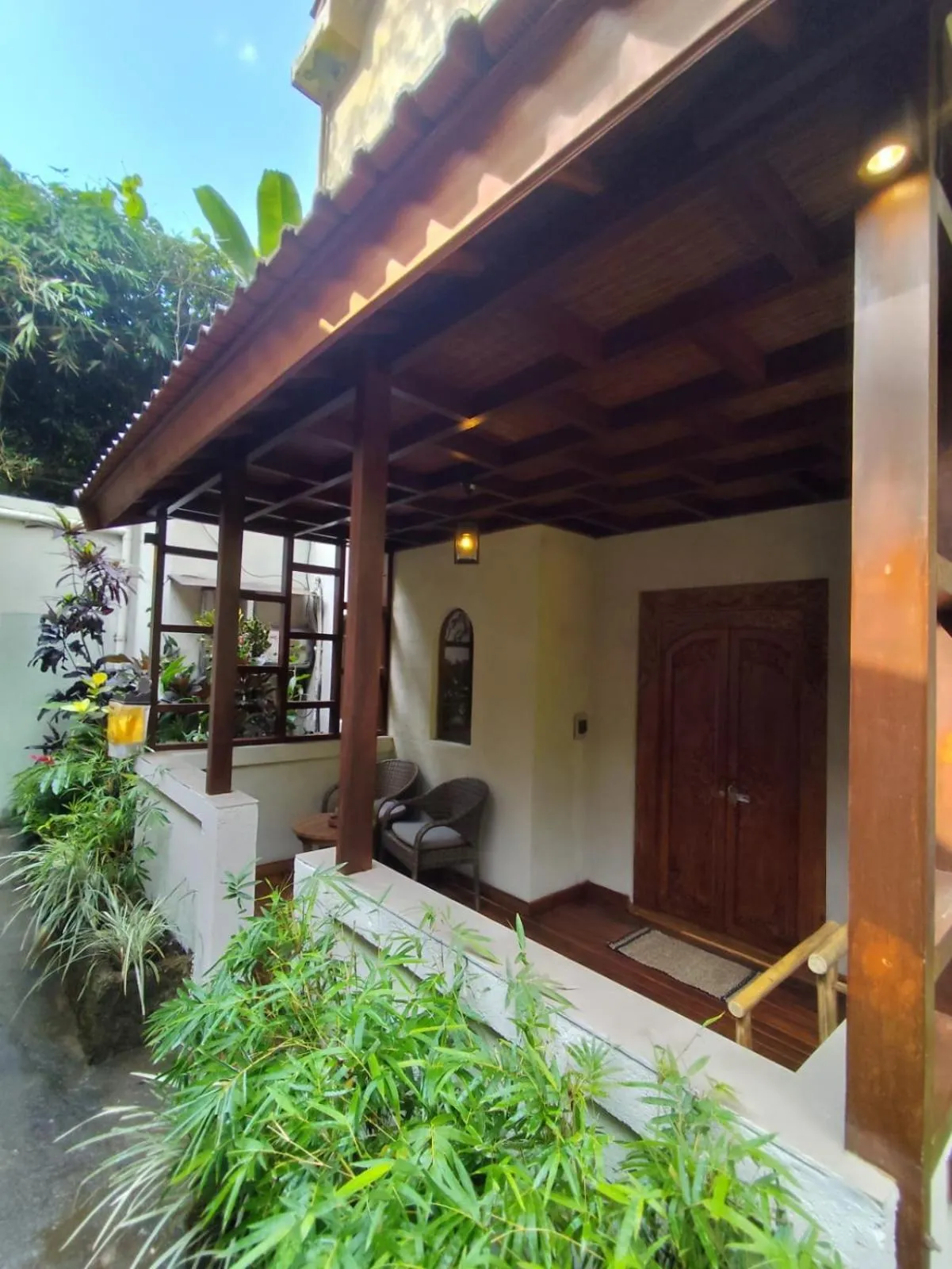 Garden in Jungle Haven Resort Central Ubud