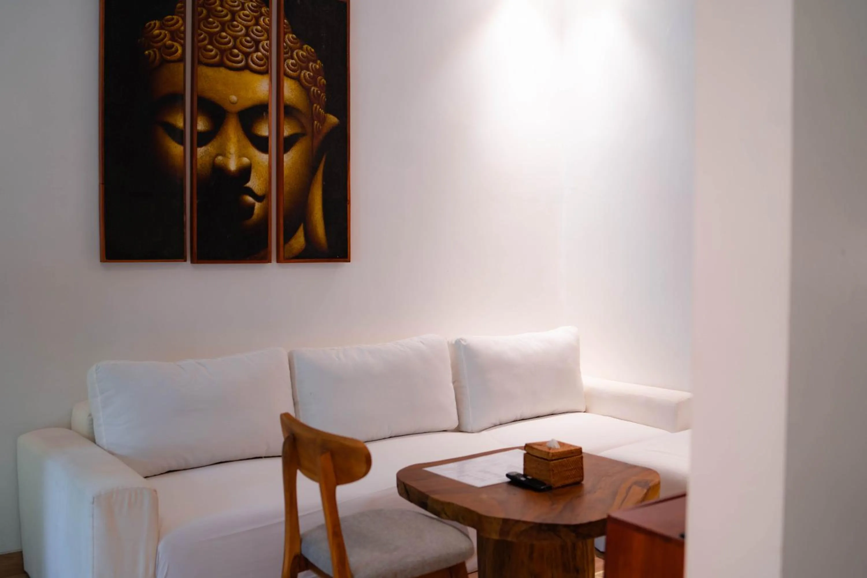 Living room in Jungle Haven Resort Central Ubud