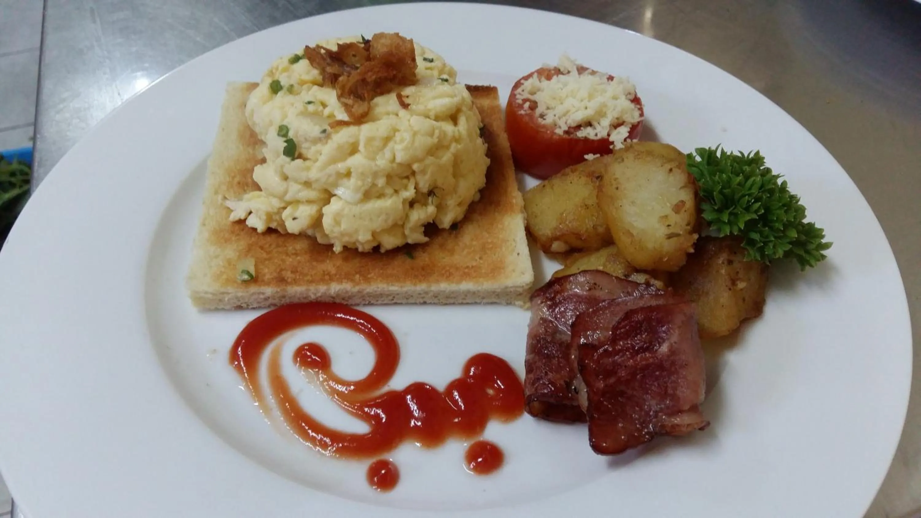 Breakfast in Jungle Haven Resort Central Ubud